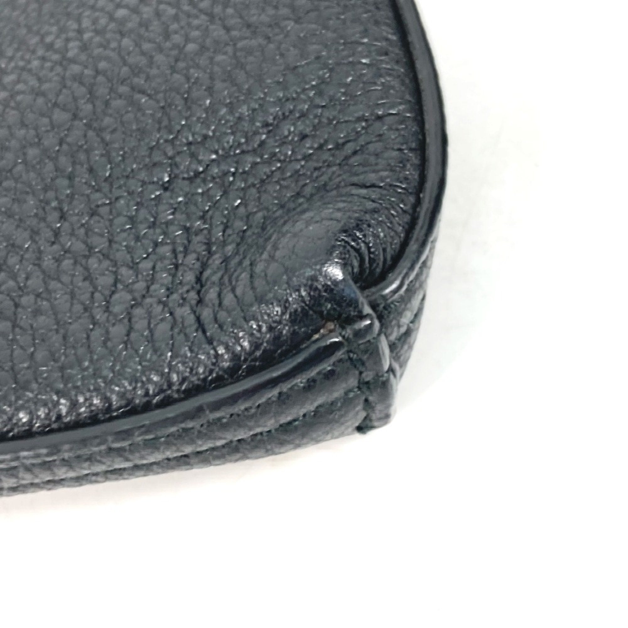 Gucci Black Leather Clutch Bag (Pre-Owned)