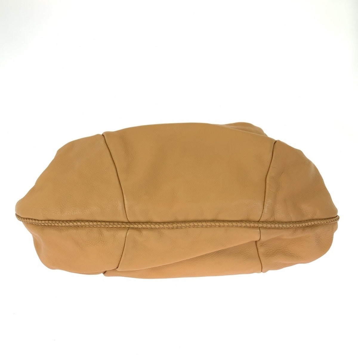 Gucci Light Brown Leather Shoulder Bag Tote Bag (Pre-Owned)