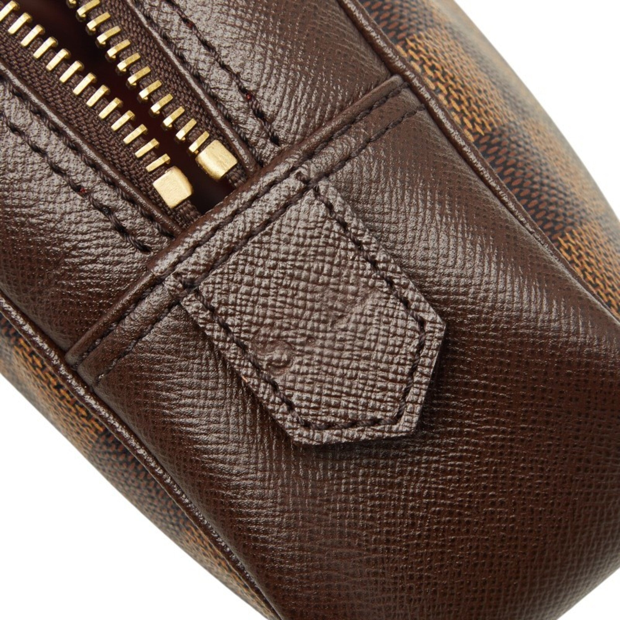 Louis Vuitton Brown Pvc Pouch (Pre-Owned)