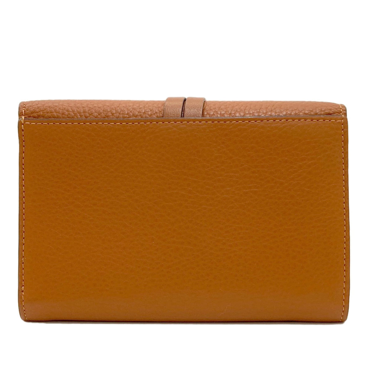 Chloé Brown Leather Long Wallet (Bi-Fold) (Pre-Owned)
