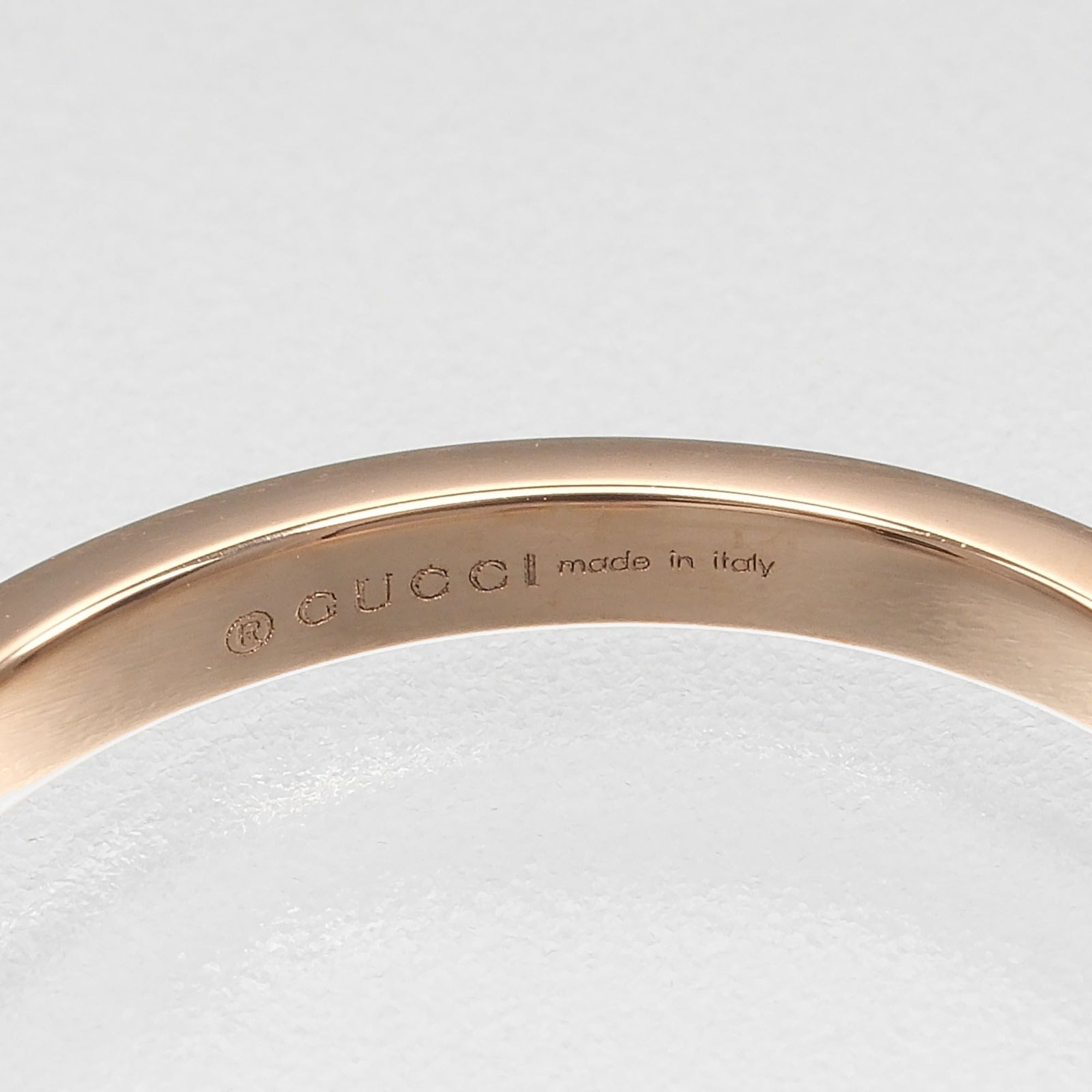Gucci Pink Gold (18K) Band Ring (Pre-Owned)