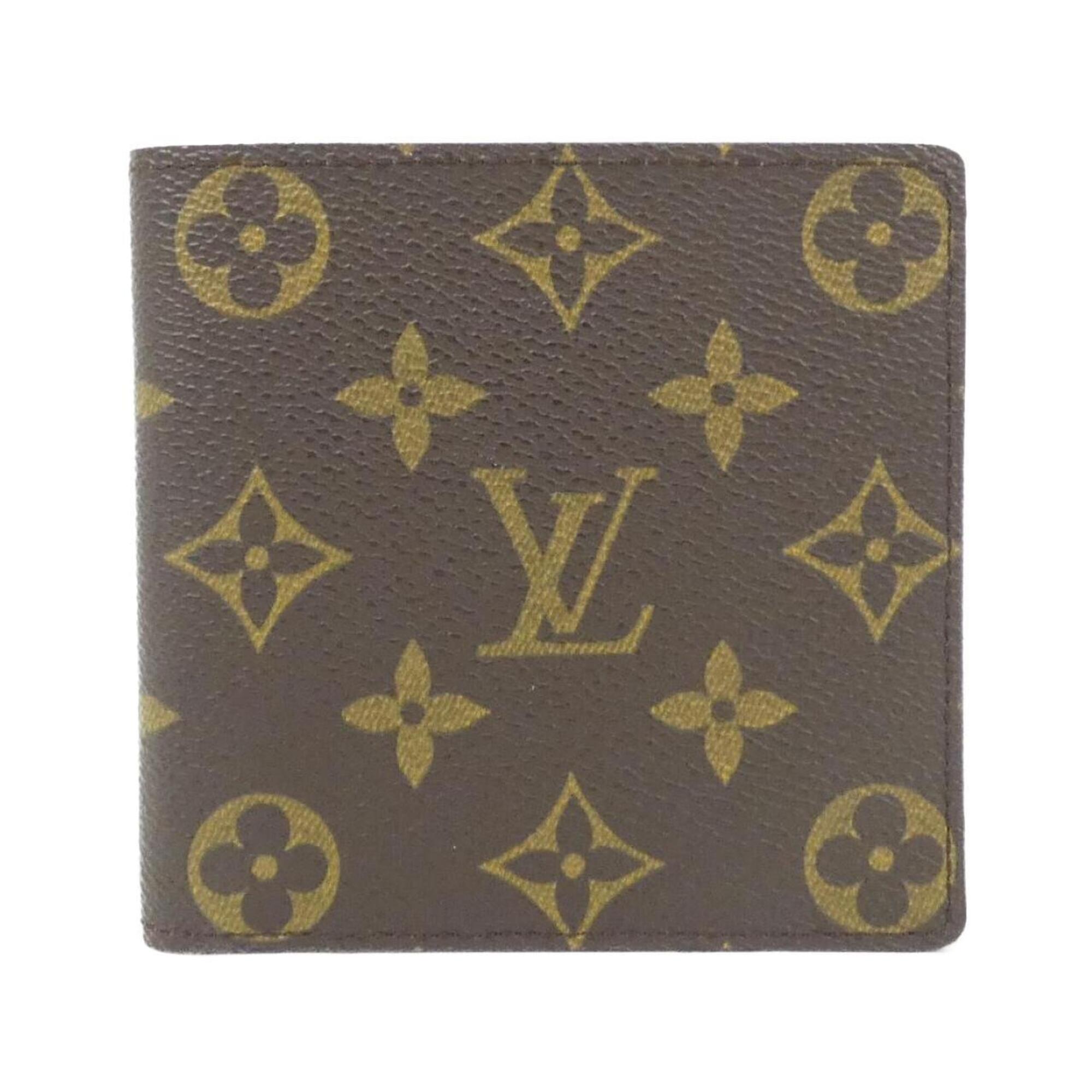 Louis Vuitton Brown Coated Canvas Wallet (Bi-Fold) (Pre-Owned)