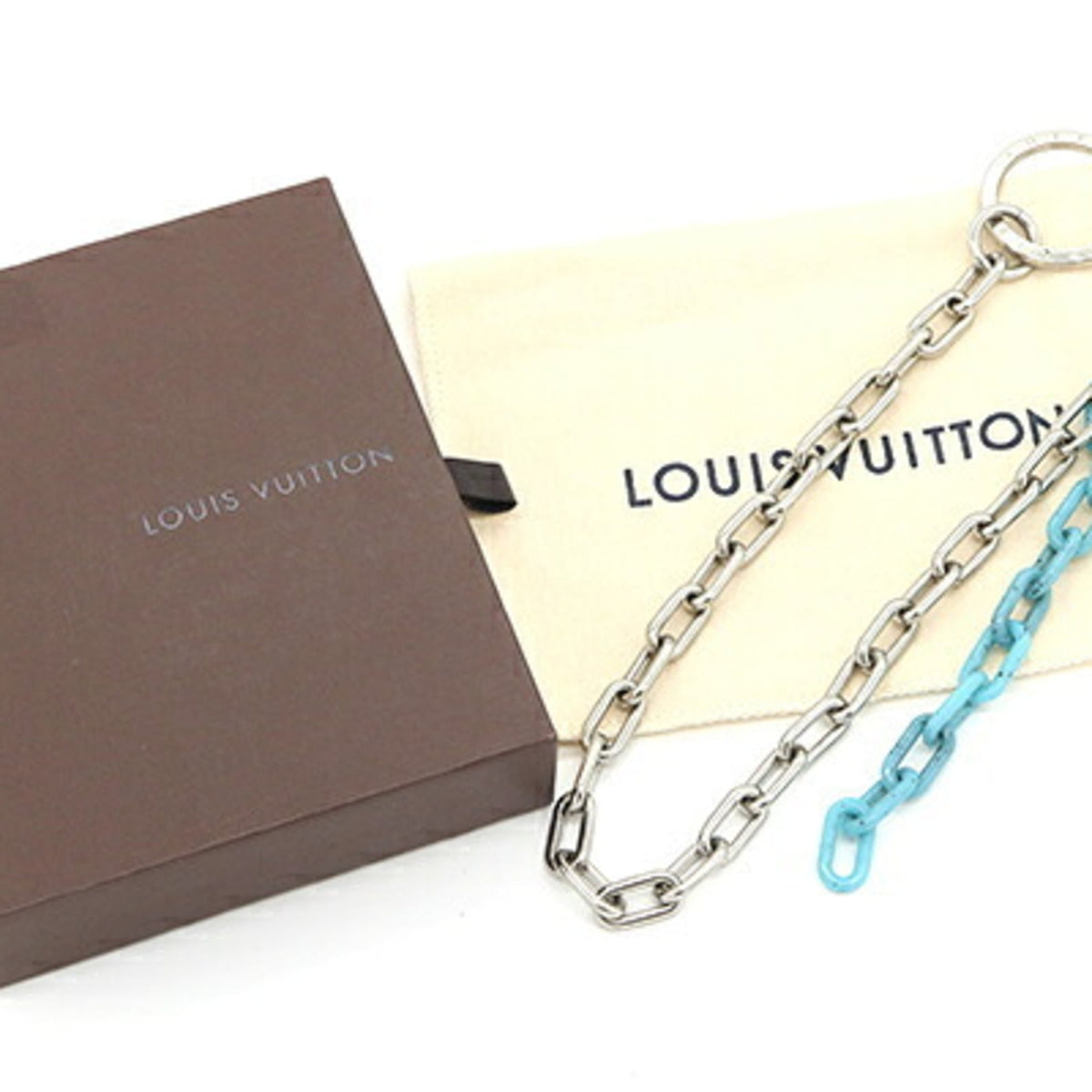 Louis Vuitton Light Blue Metal Plastic (Pre-Owned)