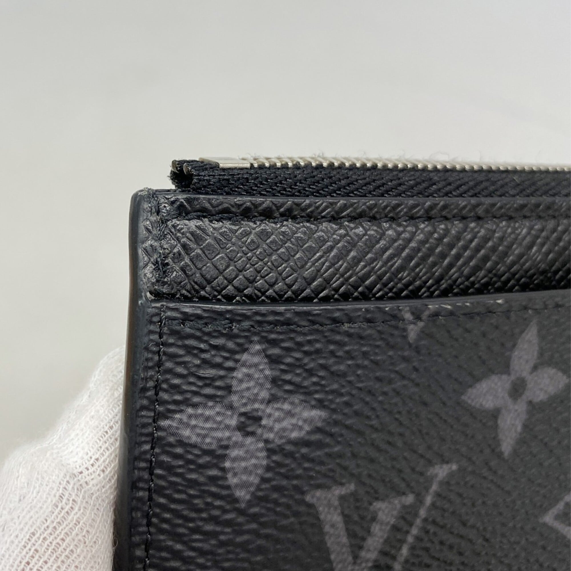 Louis Vuitton Black Coin Purse/Coin Case (Pre-Owned)