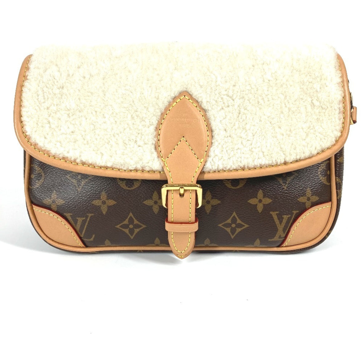 Louis Vuitton Brown Monogram Shoulder Bag Tote Bag (Pre-Owned)