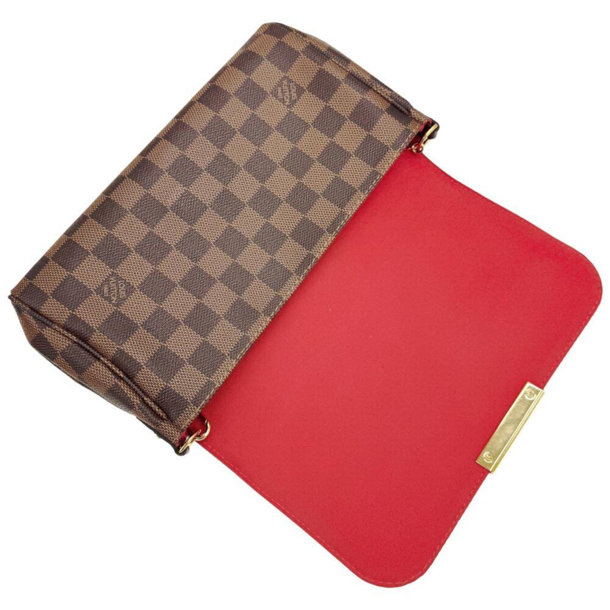 Louis Vuitton Brown Damier Canvas Shoulder Bag (Pre-Owned)