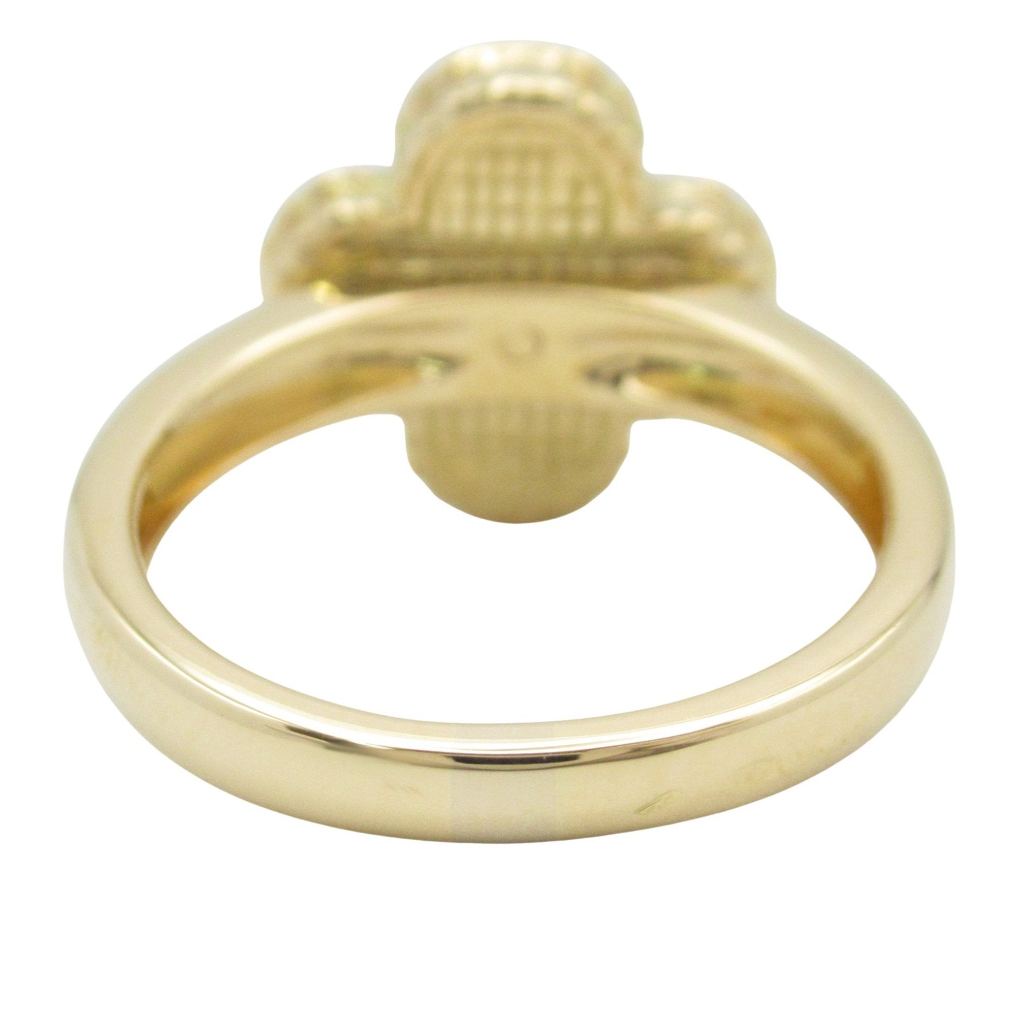 Van Cleef & Arpels Vintage Alhambra Yellow Band Ring (Pre-Owned)