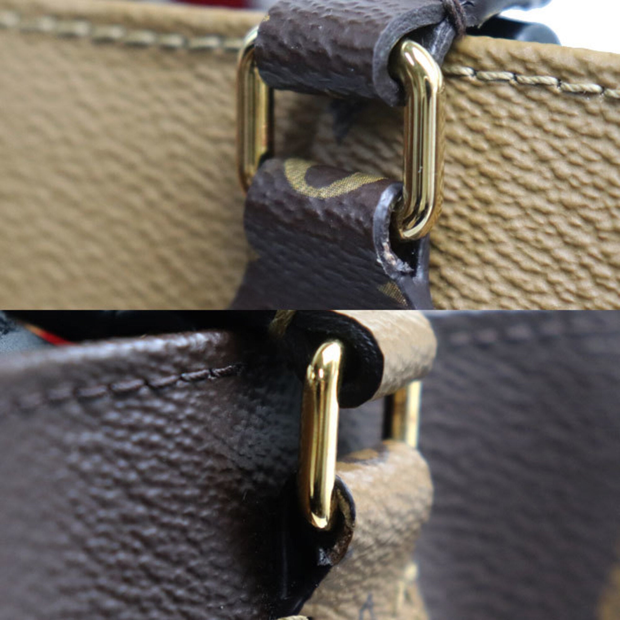 Louis Vuitton Brown Monogram Tote Bag (Pre-Owned)