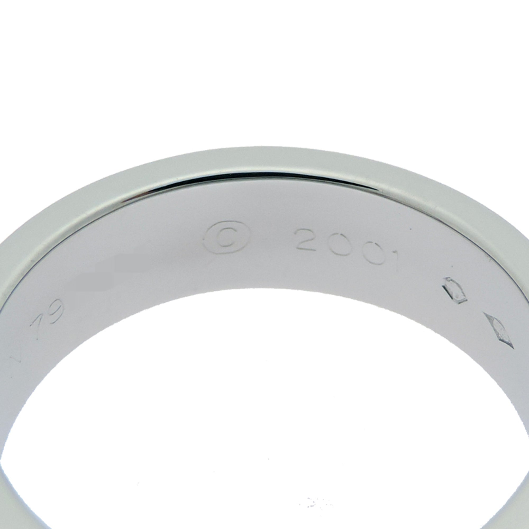 Cartier Platinum 950 Band Ring (Pre-Owned)