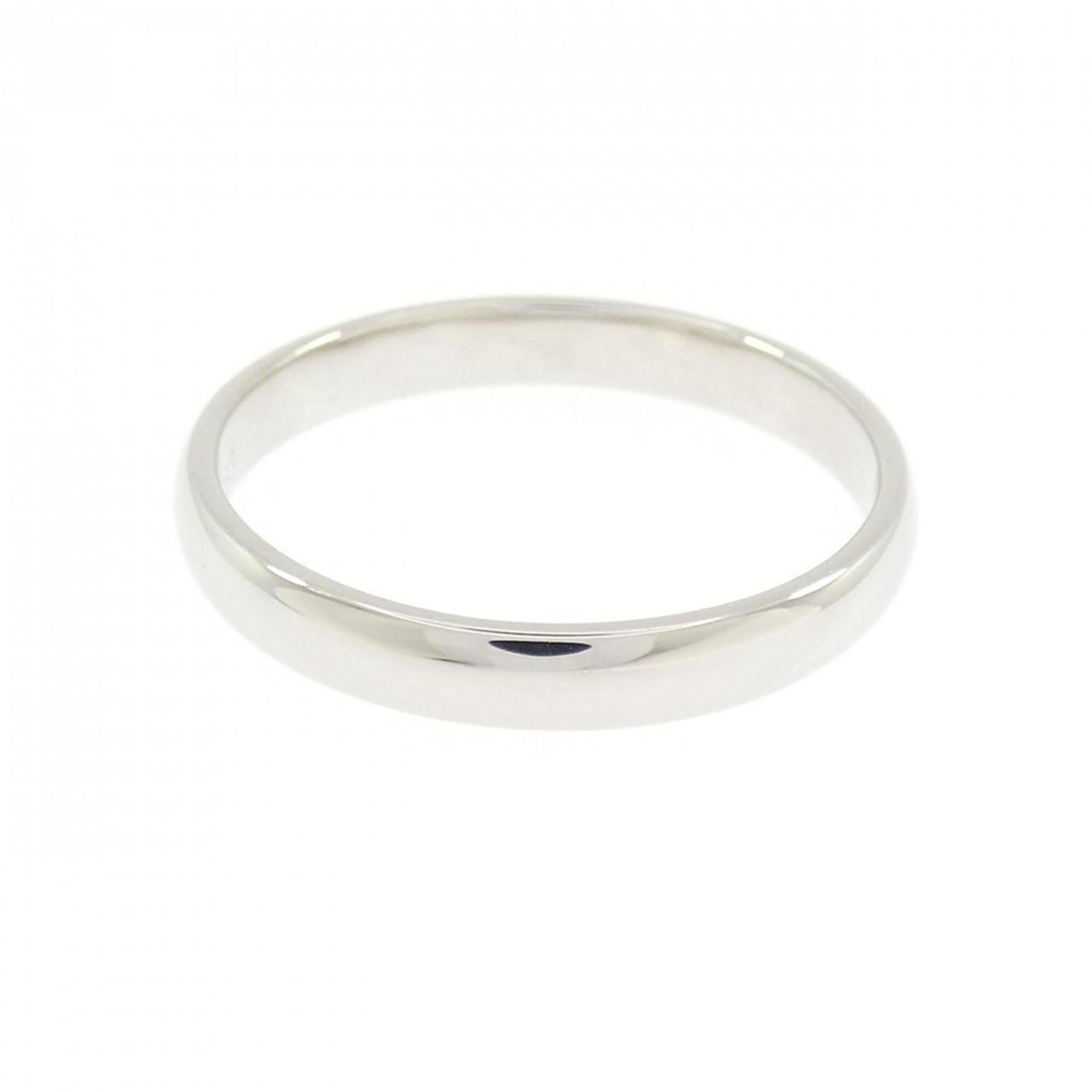 Van Cleef & Arpels Platinum Platinum 950 Band Ring (Pre-Owned)
