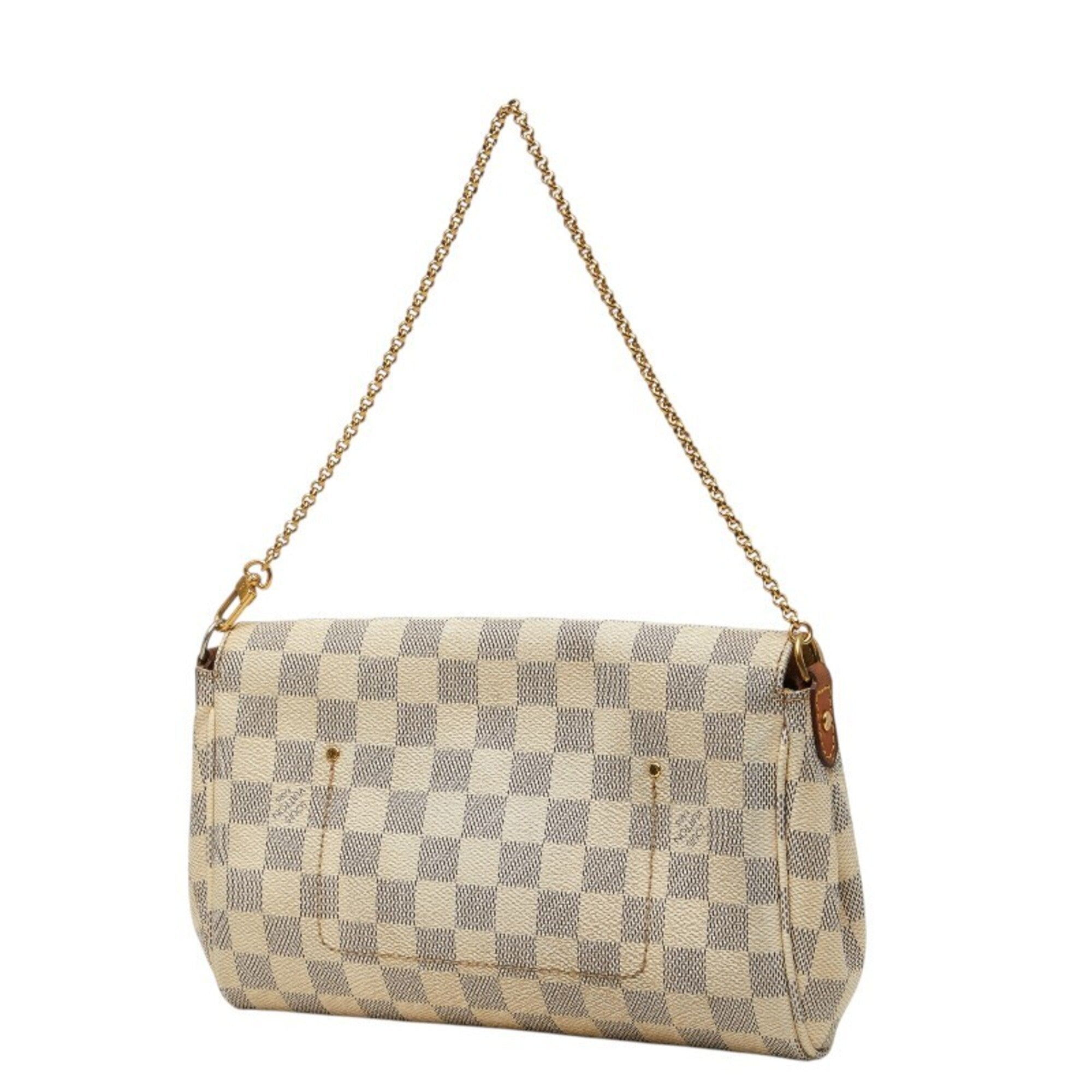 Louis Vuitton White Pvc Leather Handbag Shoulder Bag (Pre-Owned)