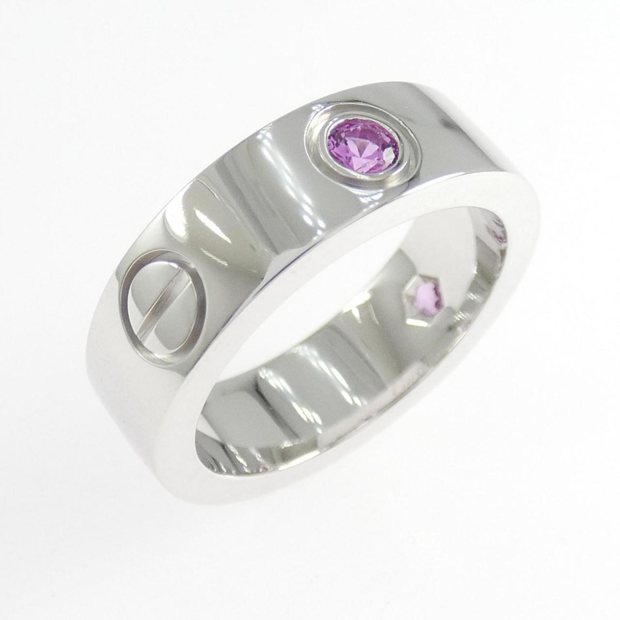 Cartier Love White Gold (18K) Band Ring (Pre-Owned)