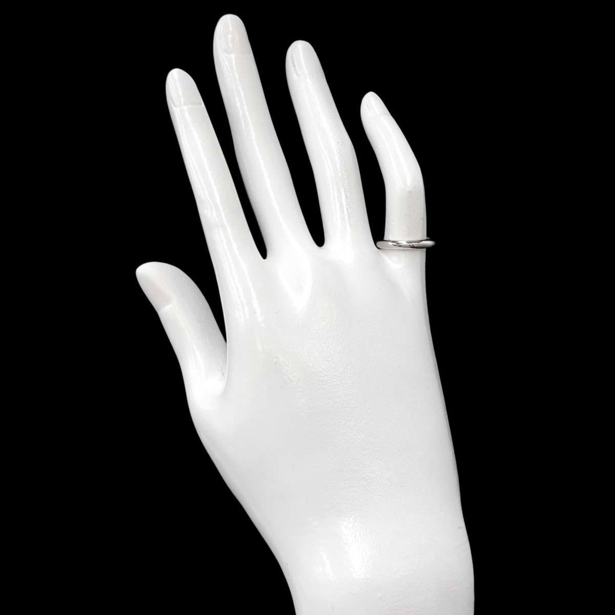 Bvlgari Platinum Platinum 950 Band Ring (Pre-Owned)