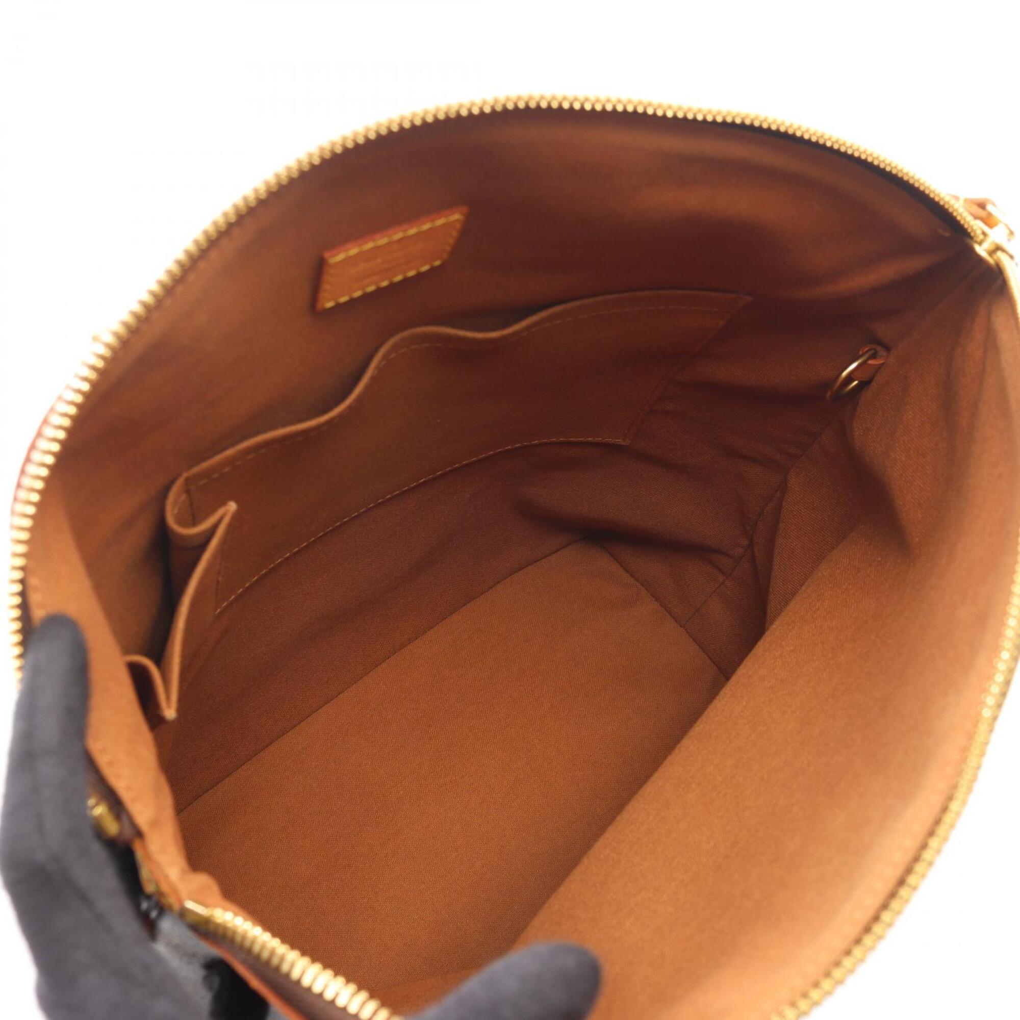Louis Vuitton Brown Coated Canvas Pvc Leather Handbag (Pre-Owned)
