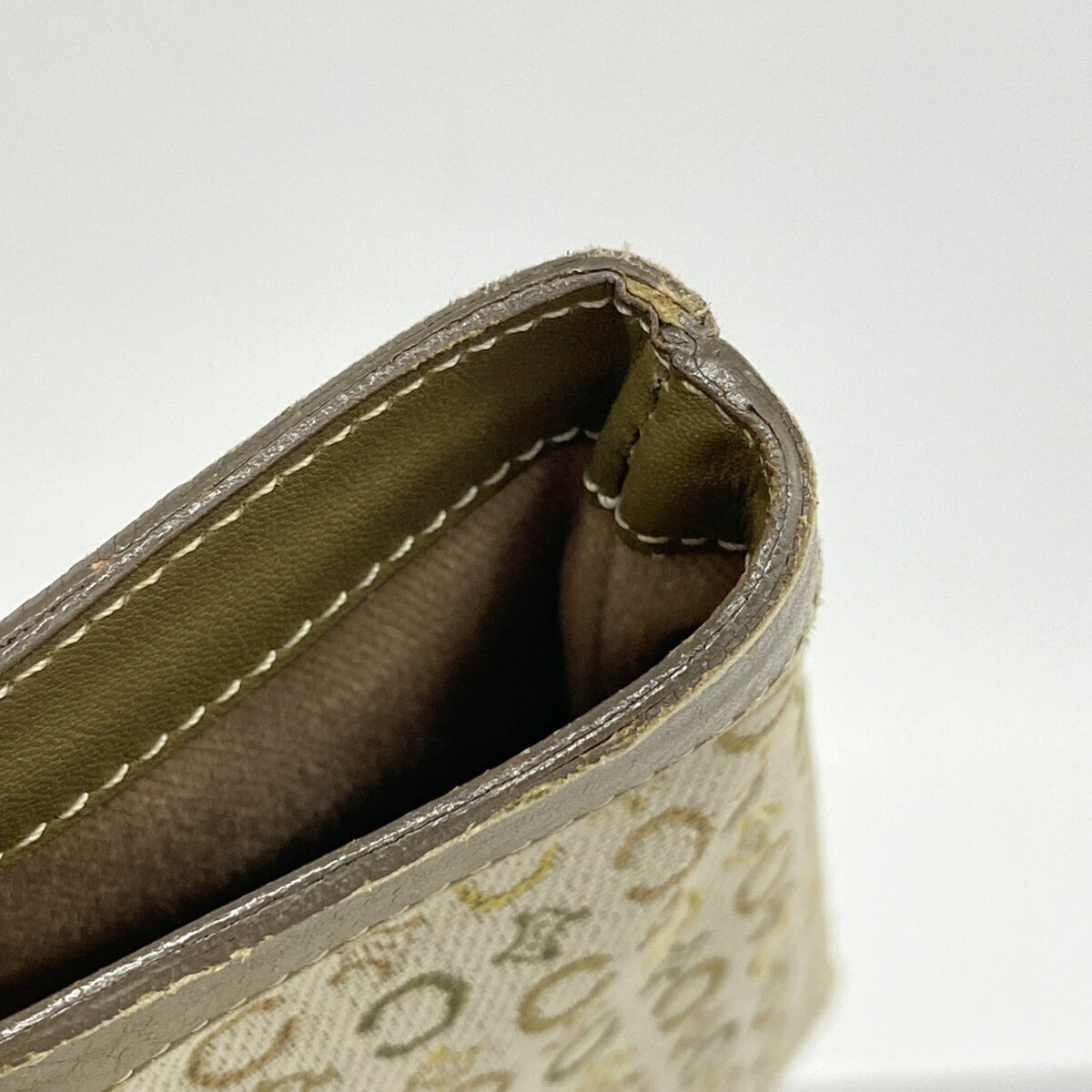 Celine Khaki Canvas Tote Bag (Pre-Owned)