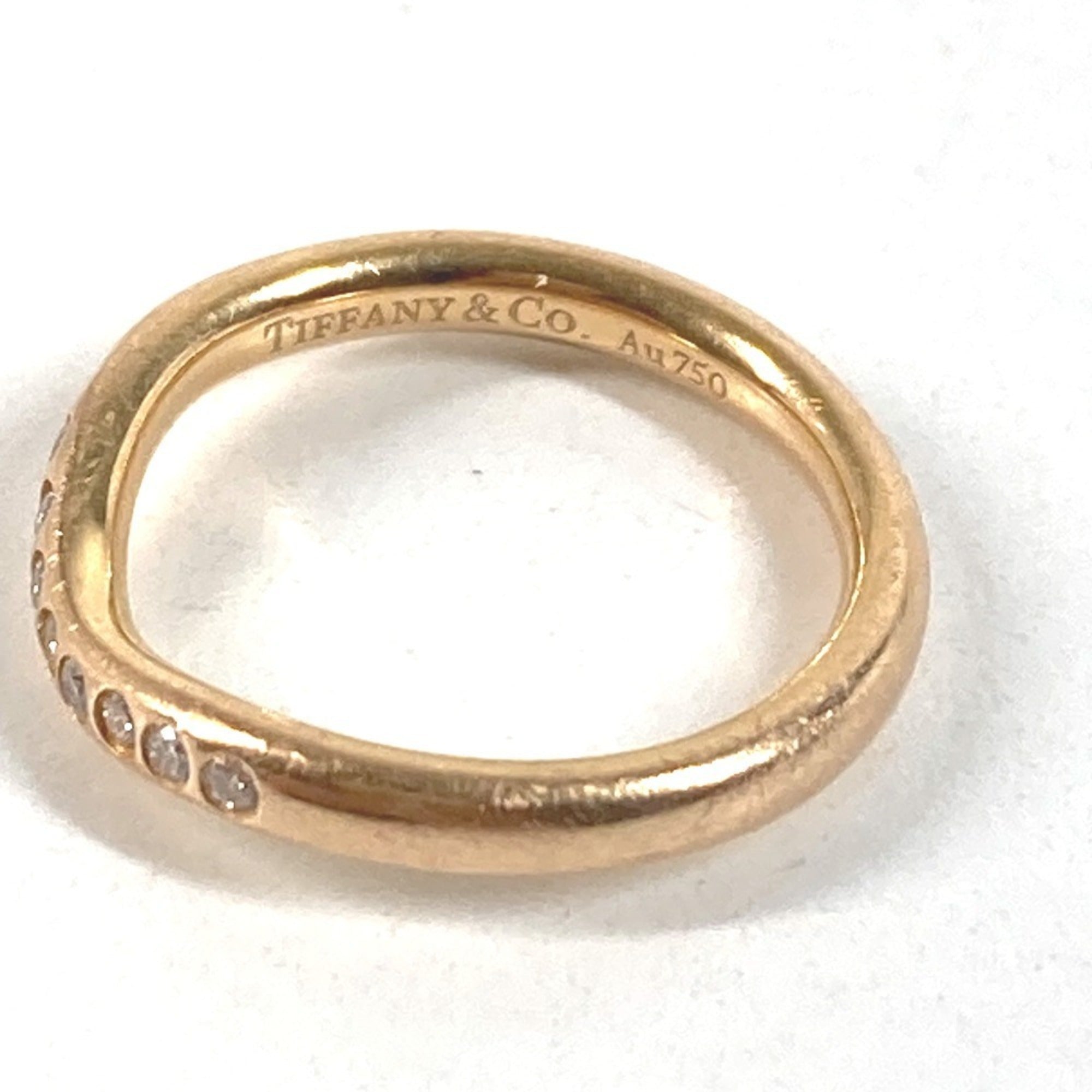 Tiffany Pink Gold Pink Gold (18K) Band Ring (Pre-Owned)