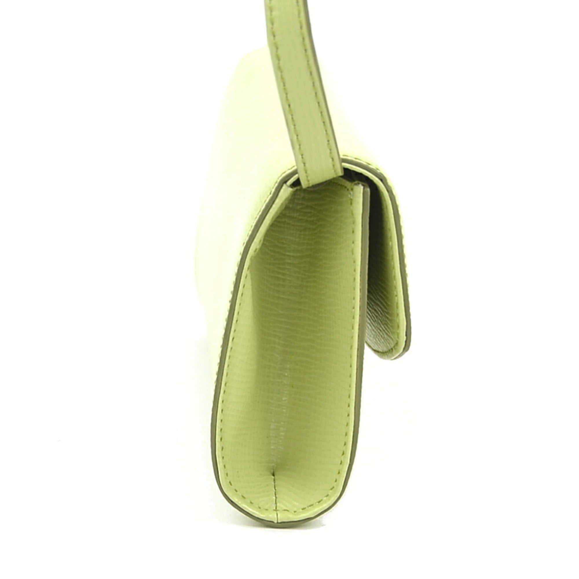 Dolce & Gabbana Light Green Leather Shoulder Bag (Pre-Owned)