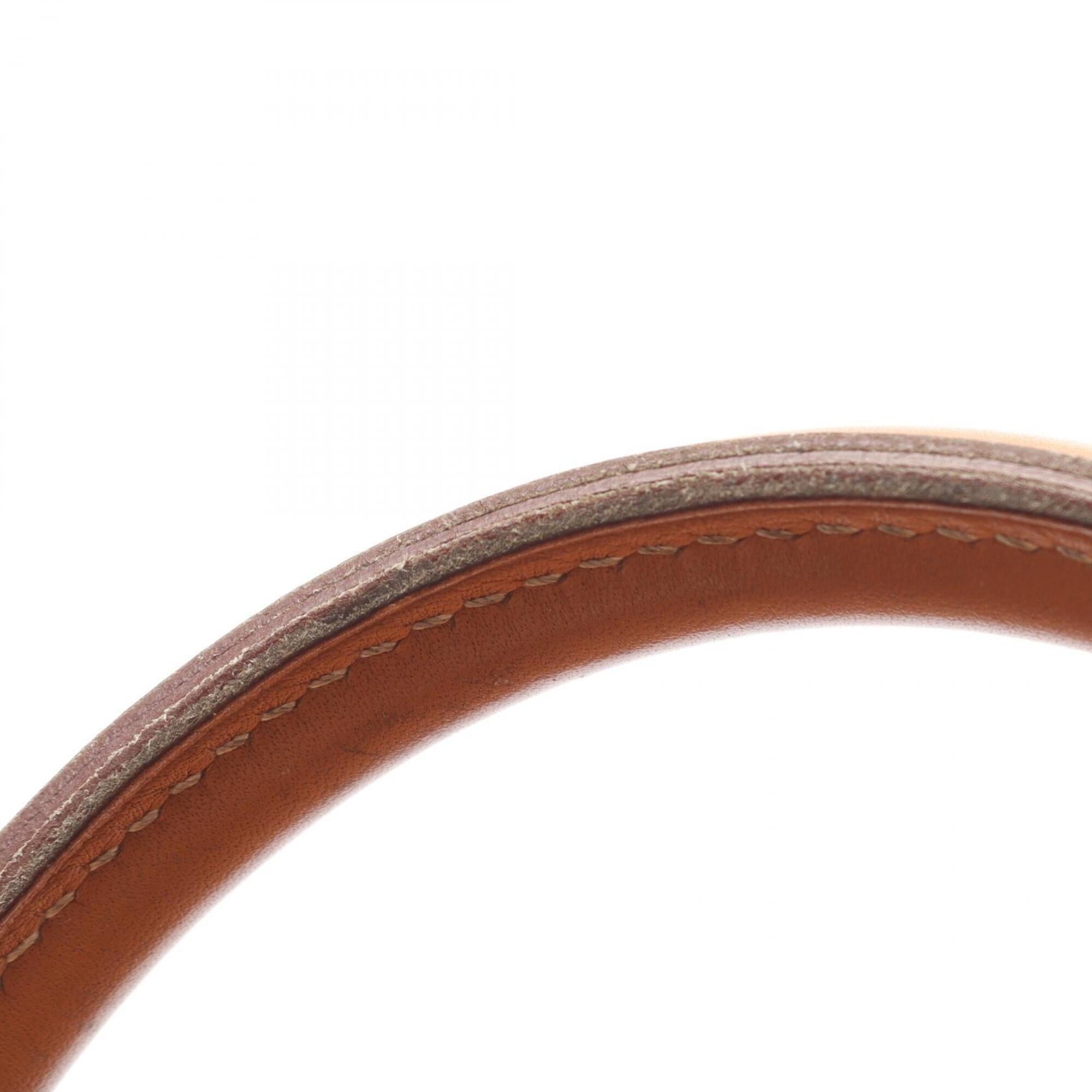 Hermes Brown Natural Chamonix Leather Handbag (Pre-Owned)