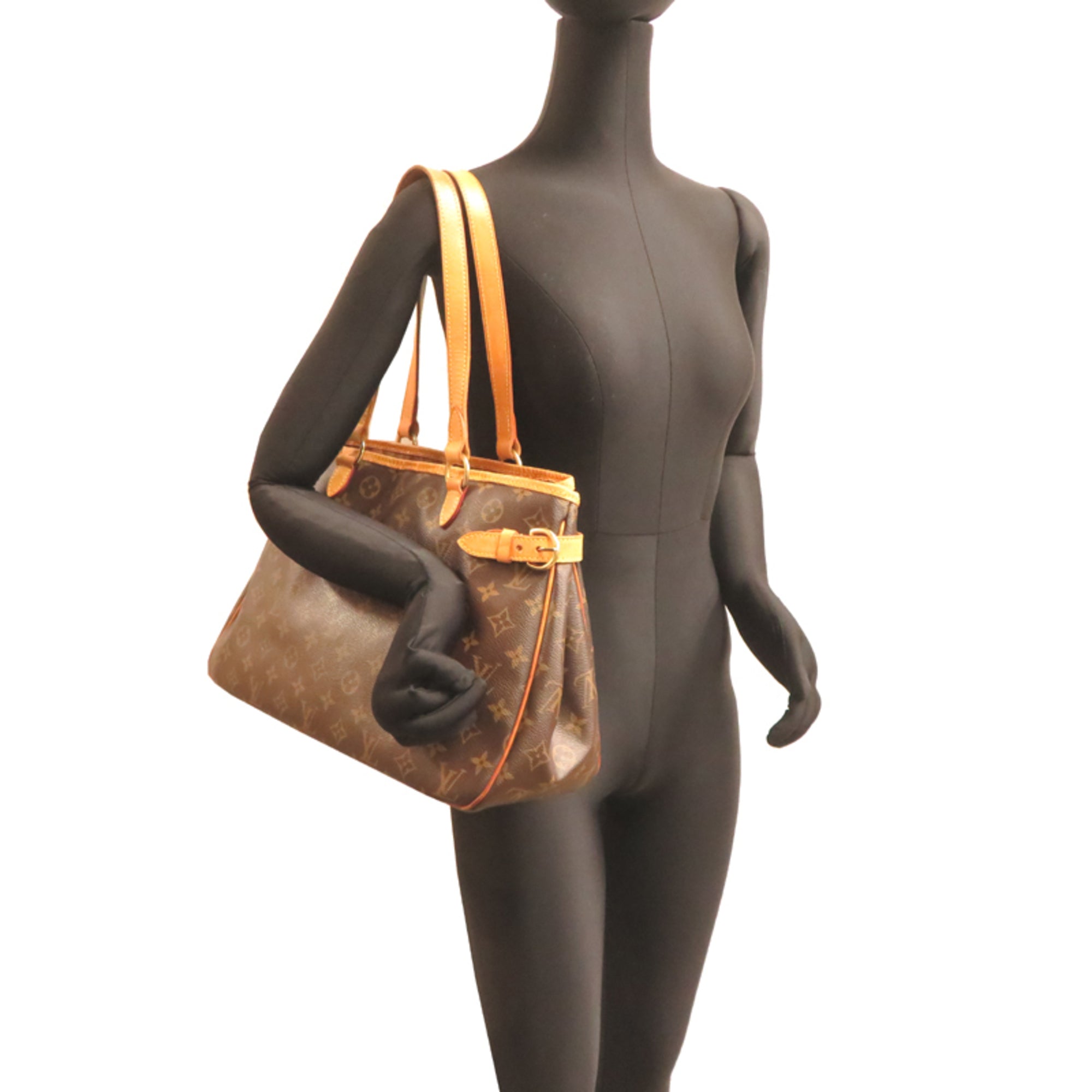 Louis Vuitton Brown Monogram Shoulder Bag (Pre-Owned)