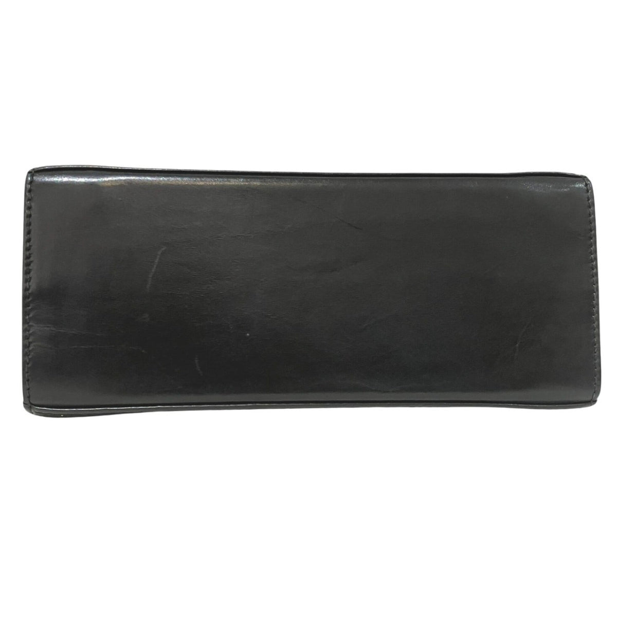 Salvatore Ferragamo Gancini Black Leather Handbag (Pre-Owned)
