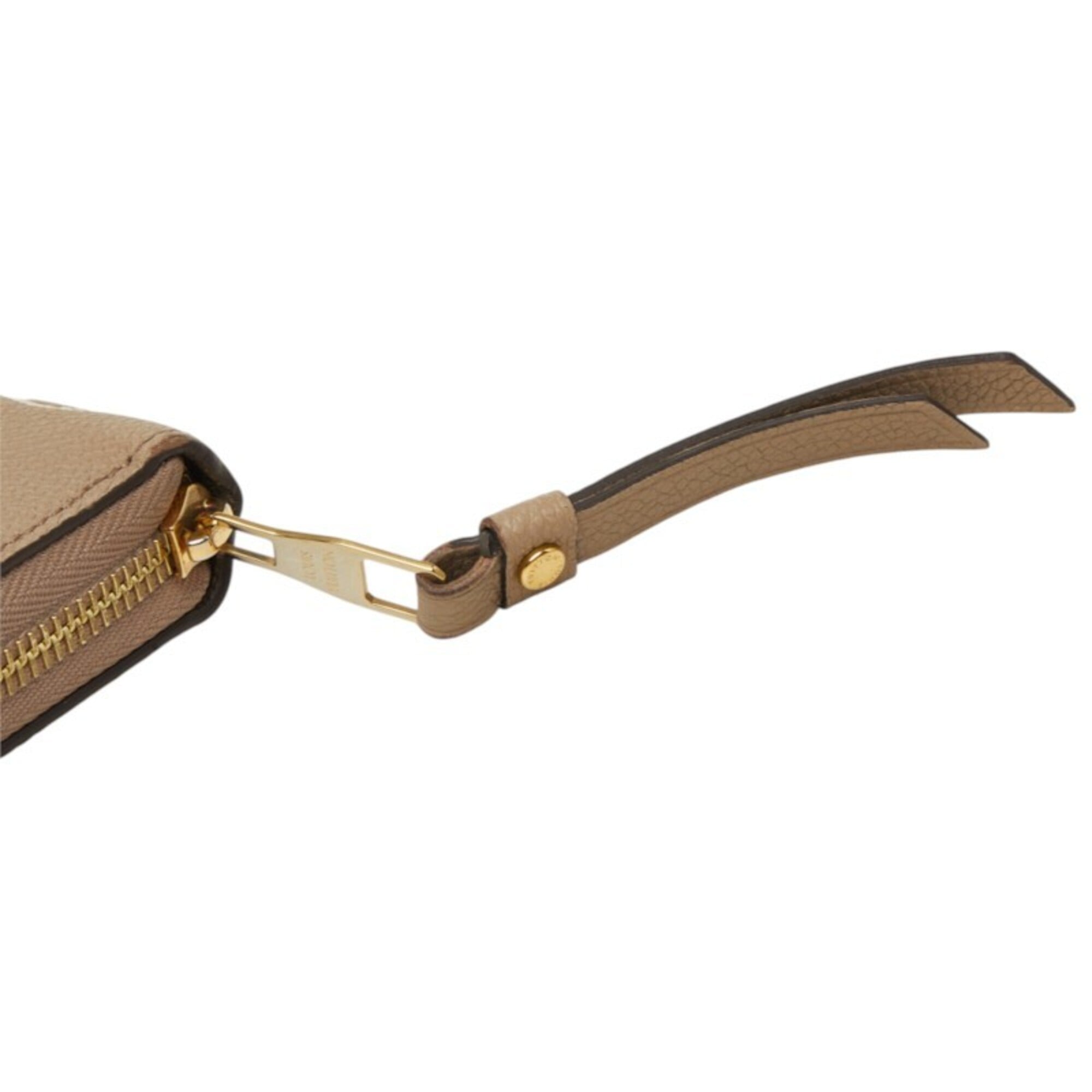 Louis Vuitton Beige Bicolor Monogram Leather Coin Purse/Coin Case (Pre-Owned)