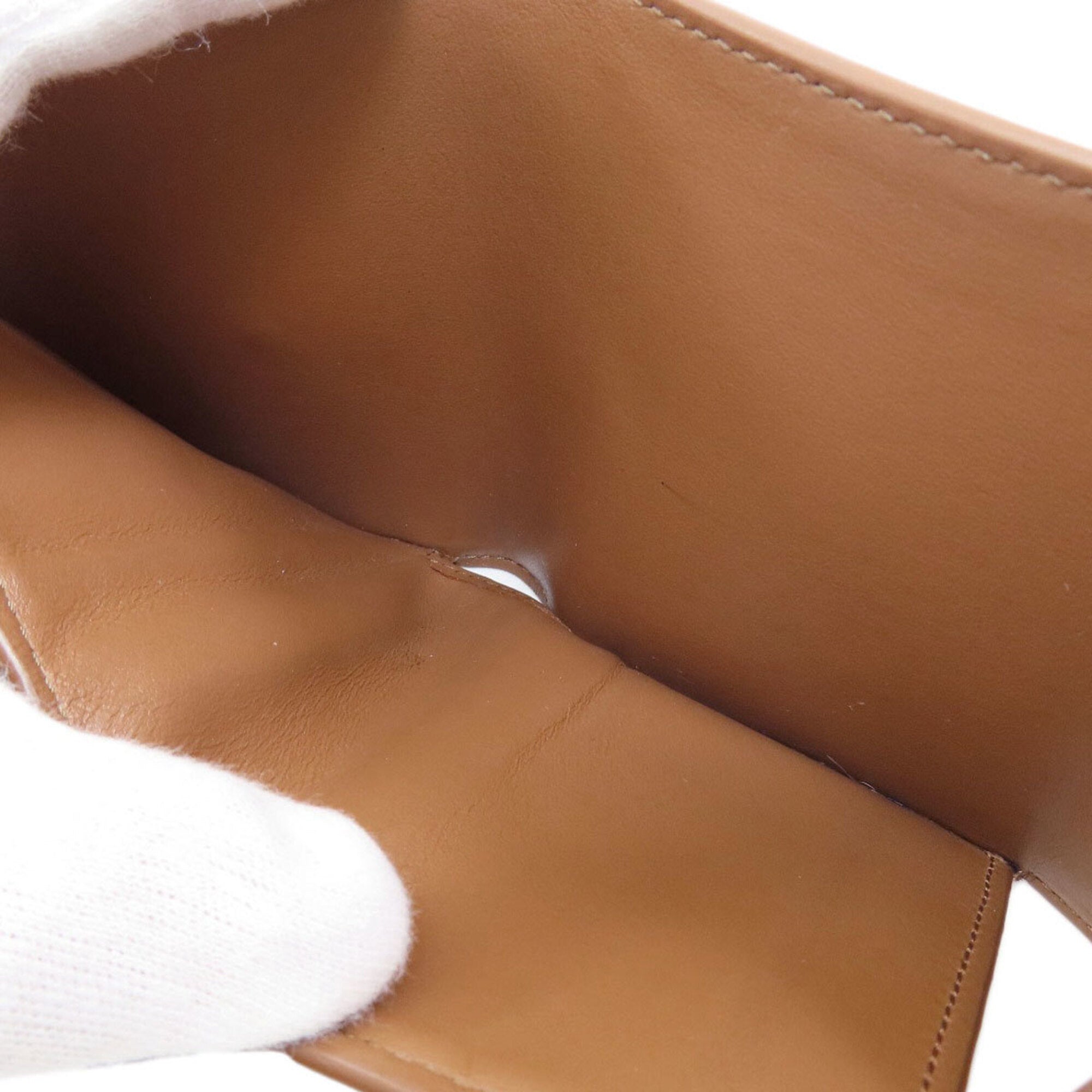 Celine Brown Leather Wallet (Tri-Fold) (Pre-Owned)