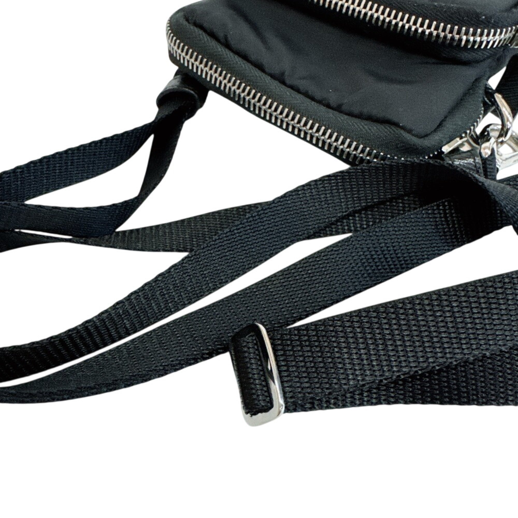 Prada Black Nylon Shoulder Bag (Pre-Owned)