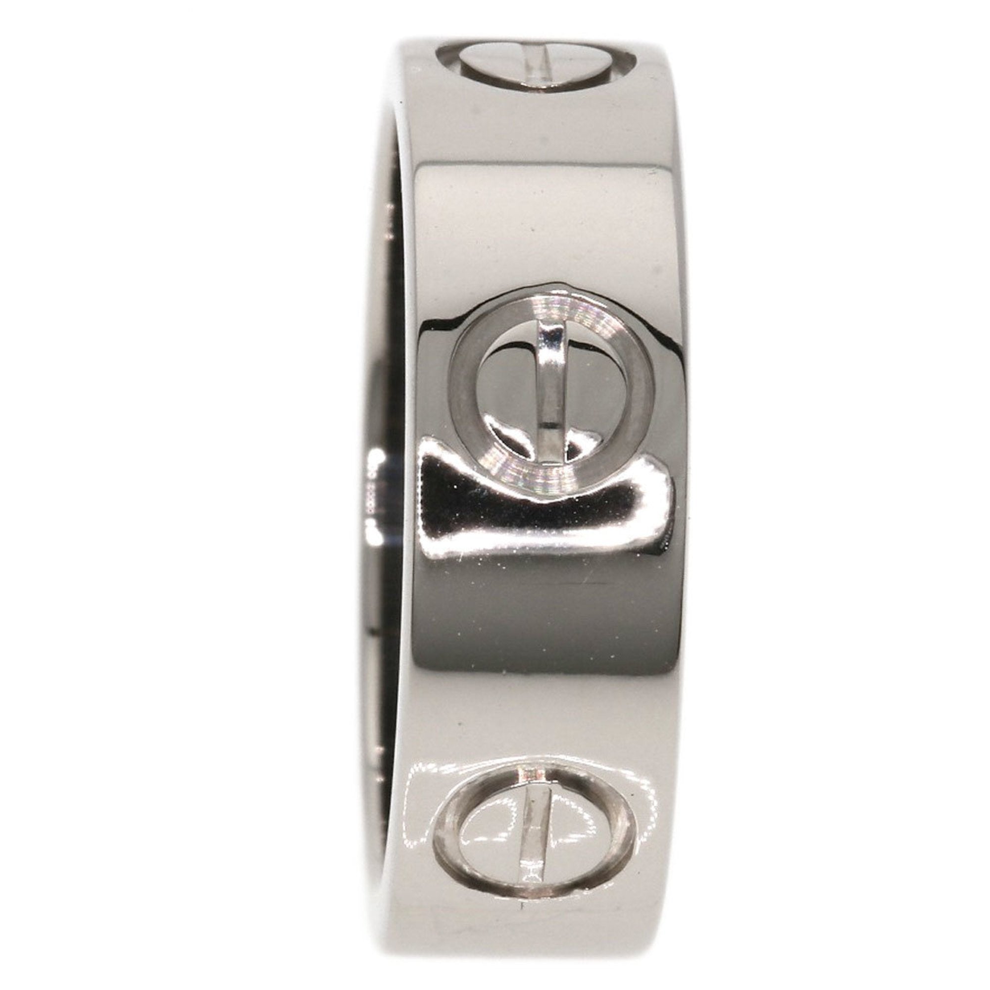 Cartier White Gold White Gold (18K) Band Ring (Pre-Owned)