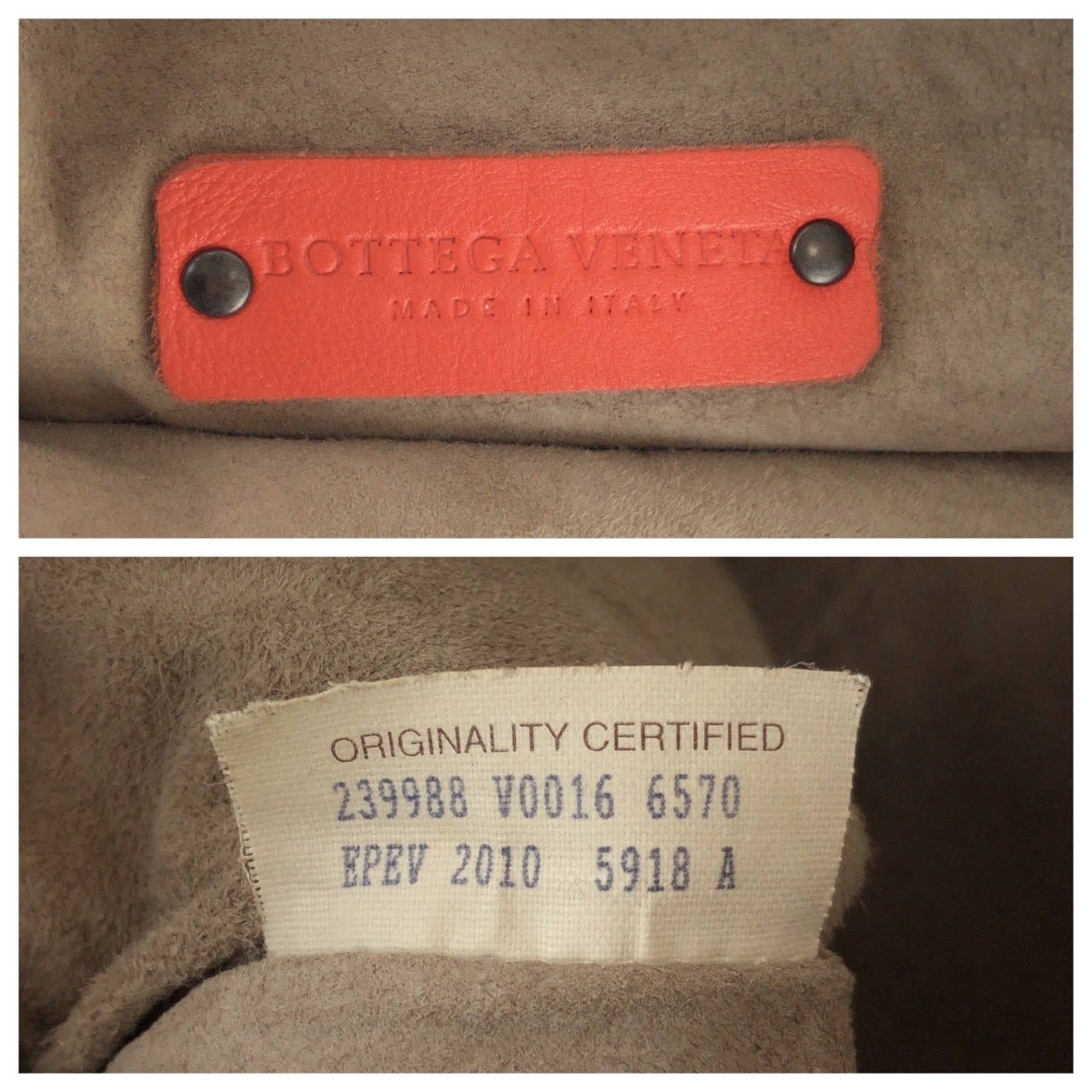 Bottega Veneta Salmon Pink Intrecciato Handbag Shoulder Bag (Pre-Owned)