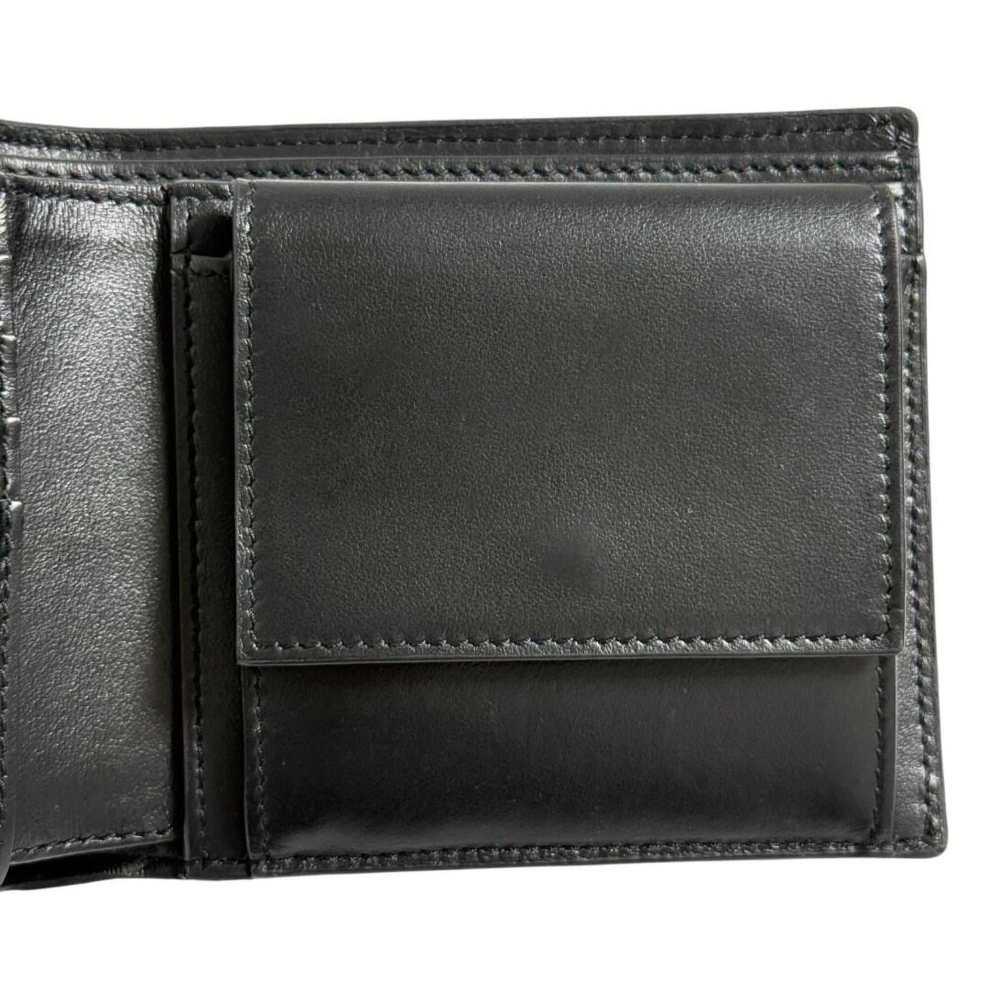 Celine Black Leather Wallet (Bi-Fold) (Pre-Owned)