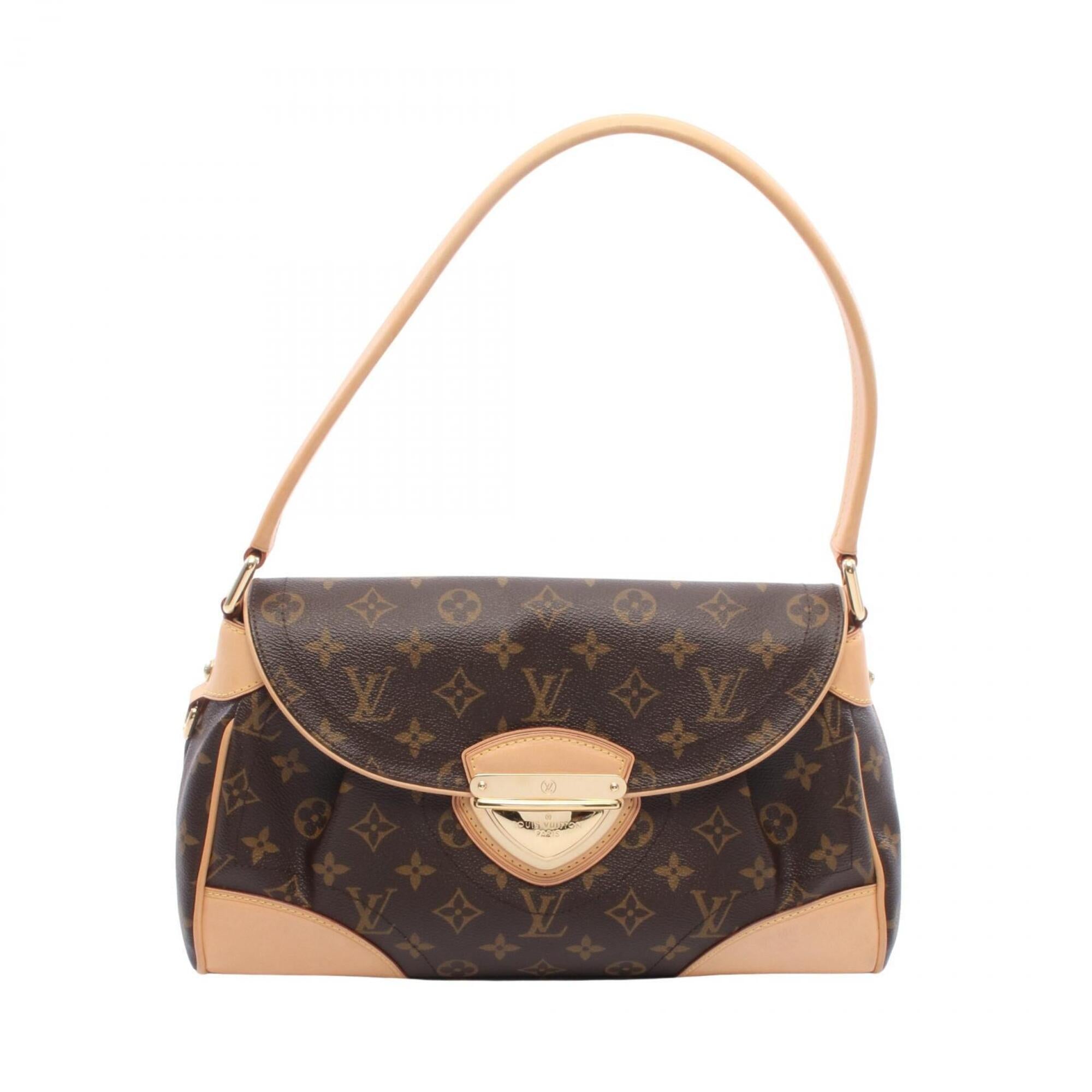 Louis Vuitton Brown Monogram Monogram Leather Handbag Shoulder Bag (Pre-Owned)