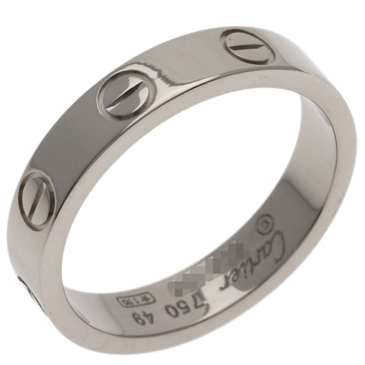 Cartier White Gold (18K) Band Ring (Pre-Owned)