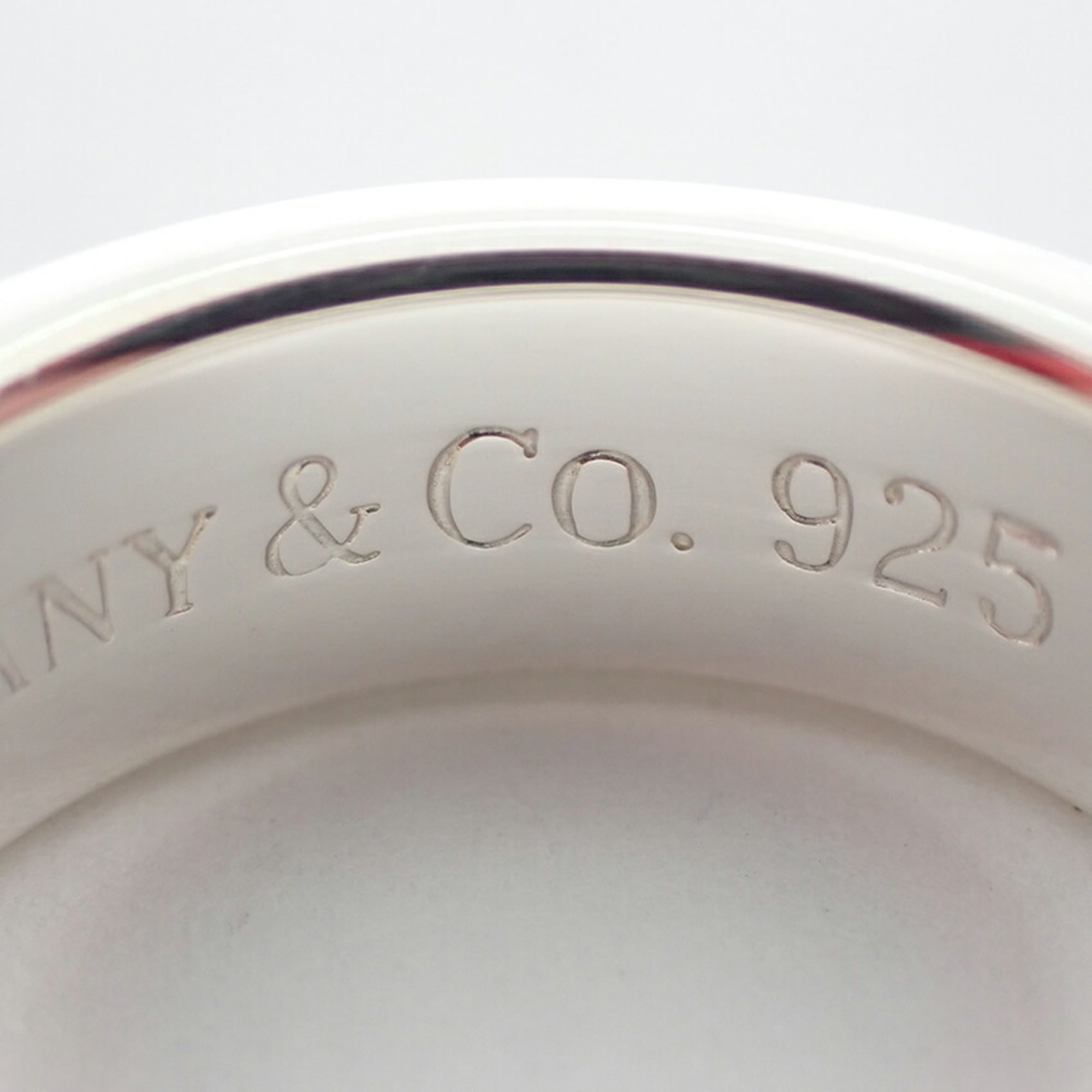 Tiffany Sterling Silver 925 Band Ring (Pre-Owned)