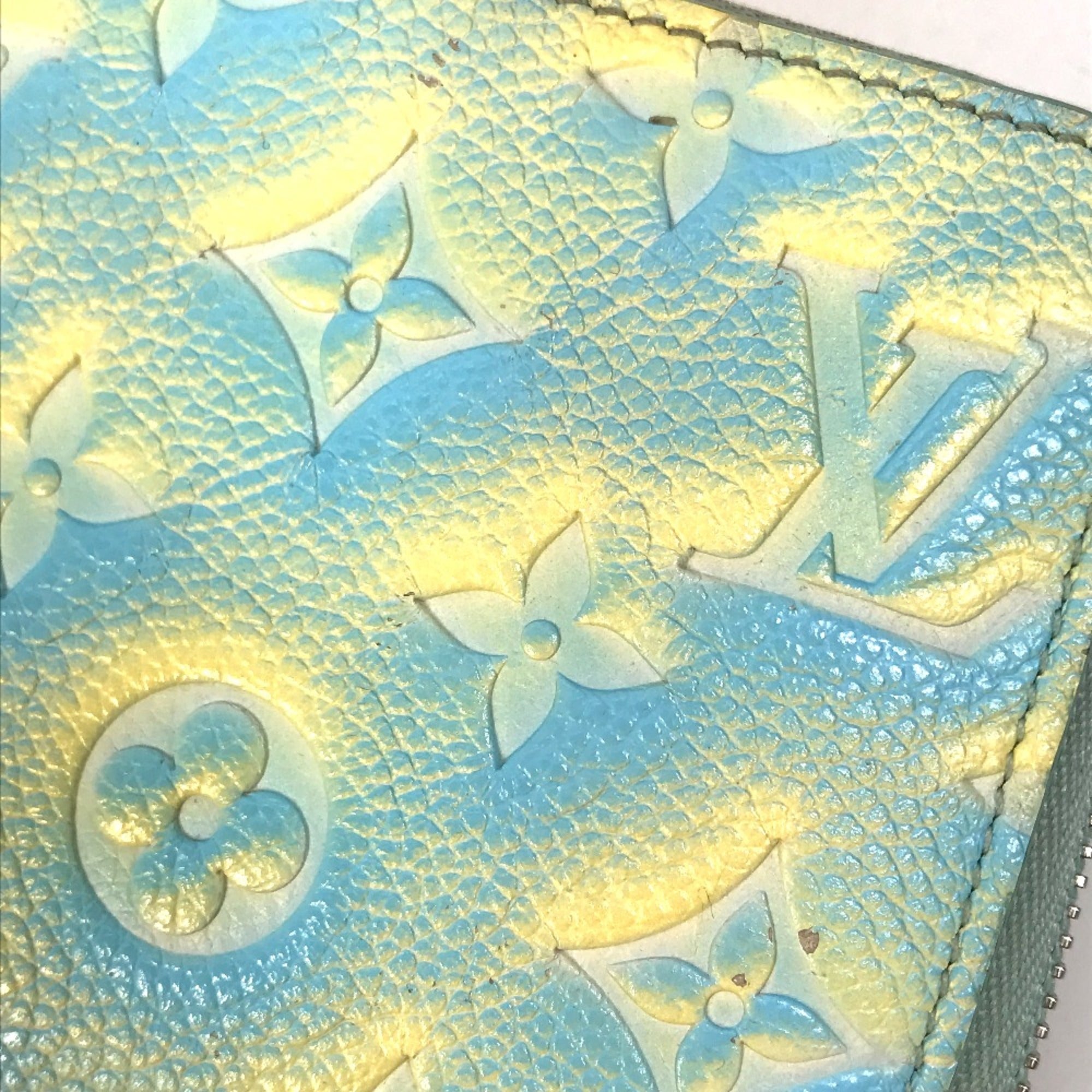 Louis Vuitton Yellow Other Long Wallet (Bi-Fold) (Pre-Owned)