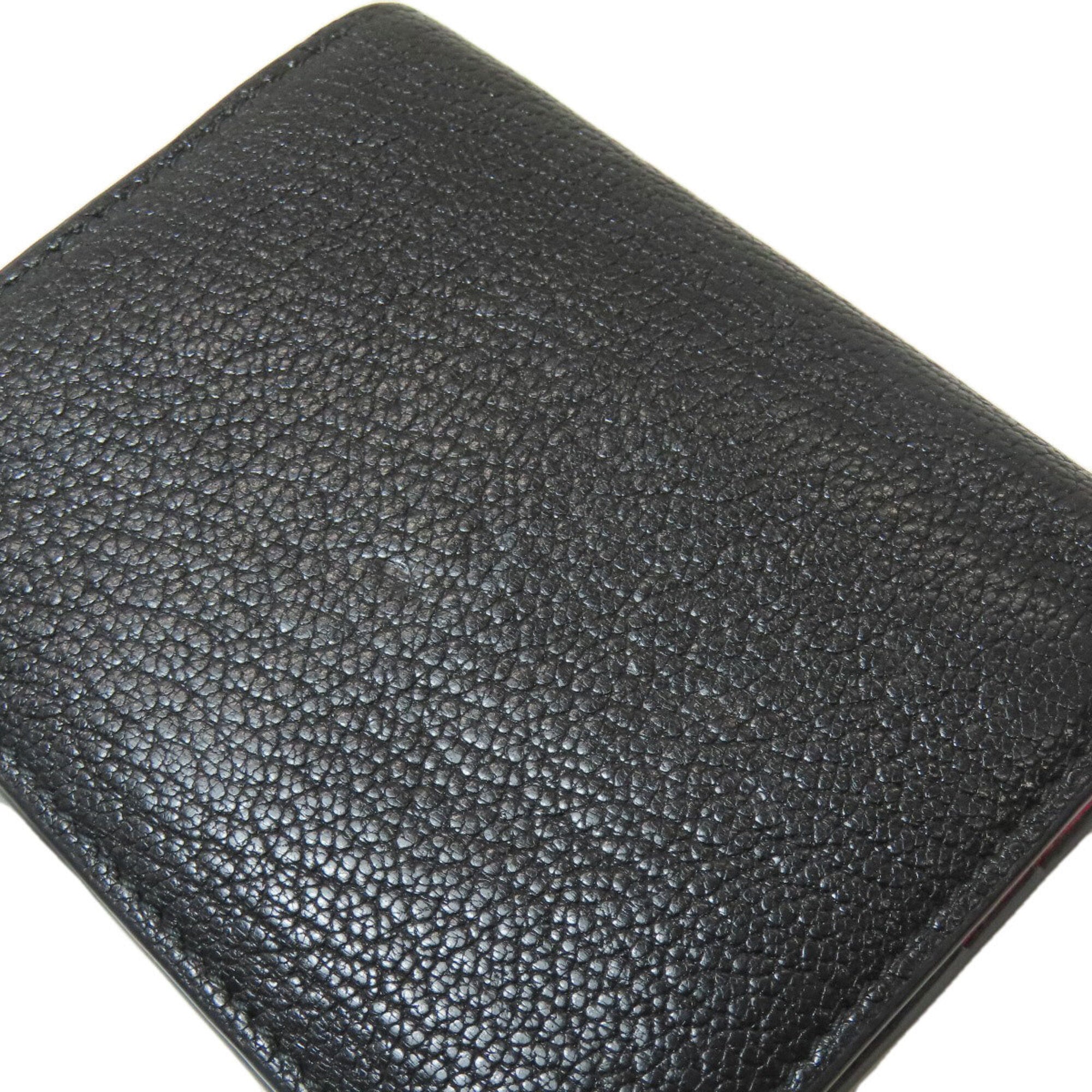 Miu Miu Black Leather Wallet (Bi-Fold) (Pre-Owned)
