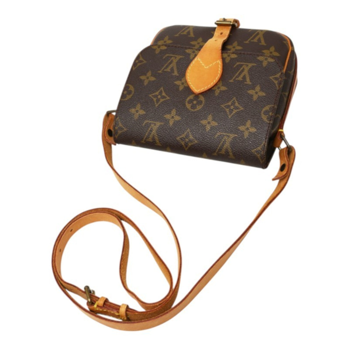 Louis Vuitton Monogram Brown Pvc Leather Shoulder Bag (Pre-Owned)