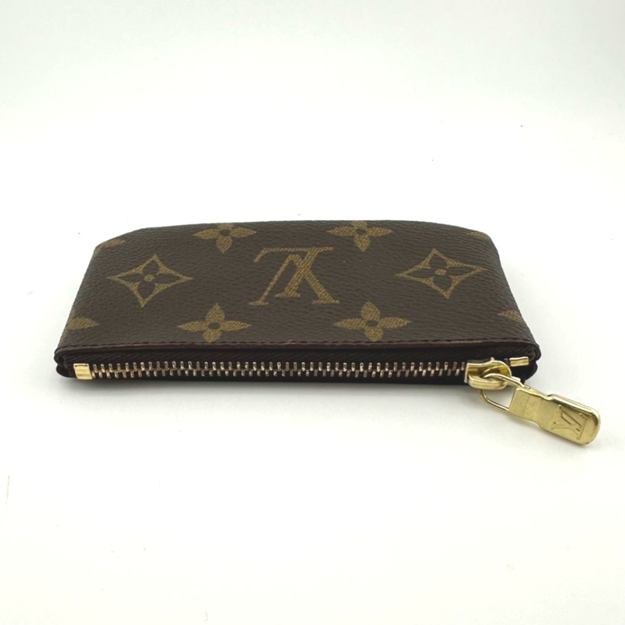 Louis Vuitton Brown Monogram Coin Purse/Coin Case (Pre-Owned)