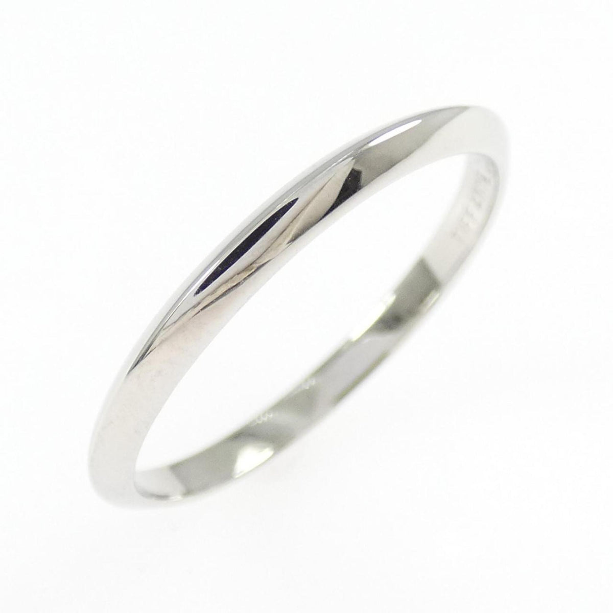 Tiffany Platinum 950 Band Ring (Pre-Owned)