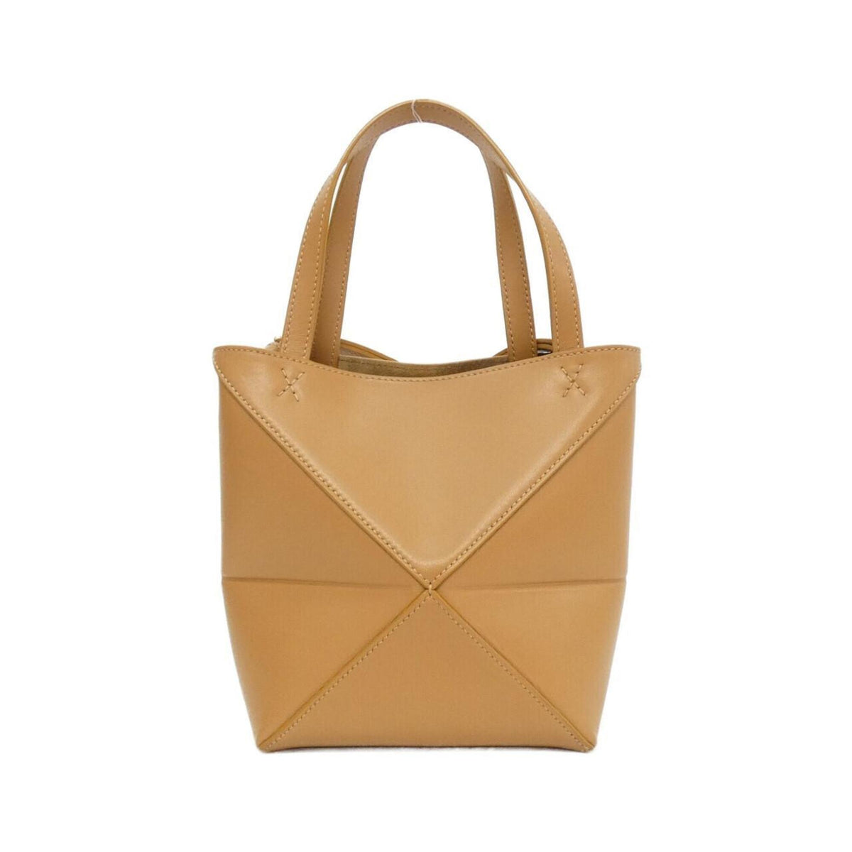 Loewe Beige Leather Handbag (Pre-Owned)