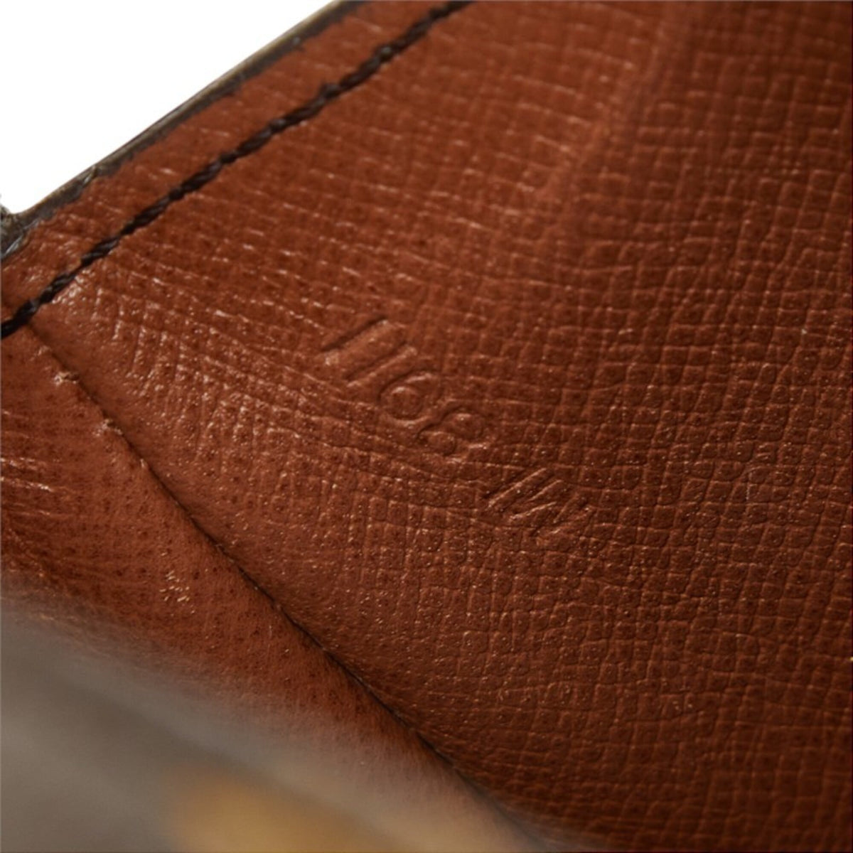 Louis Vuitton Brown Pvc Leather Shoulder Bag (Pre-Owned)