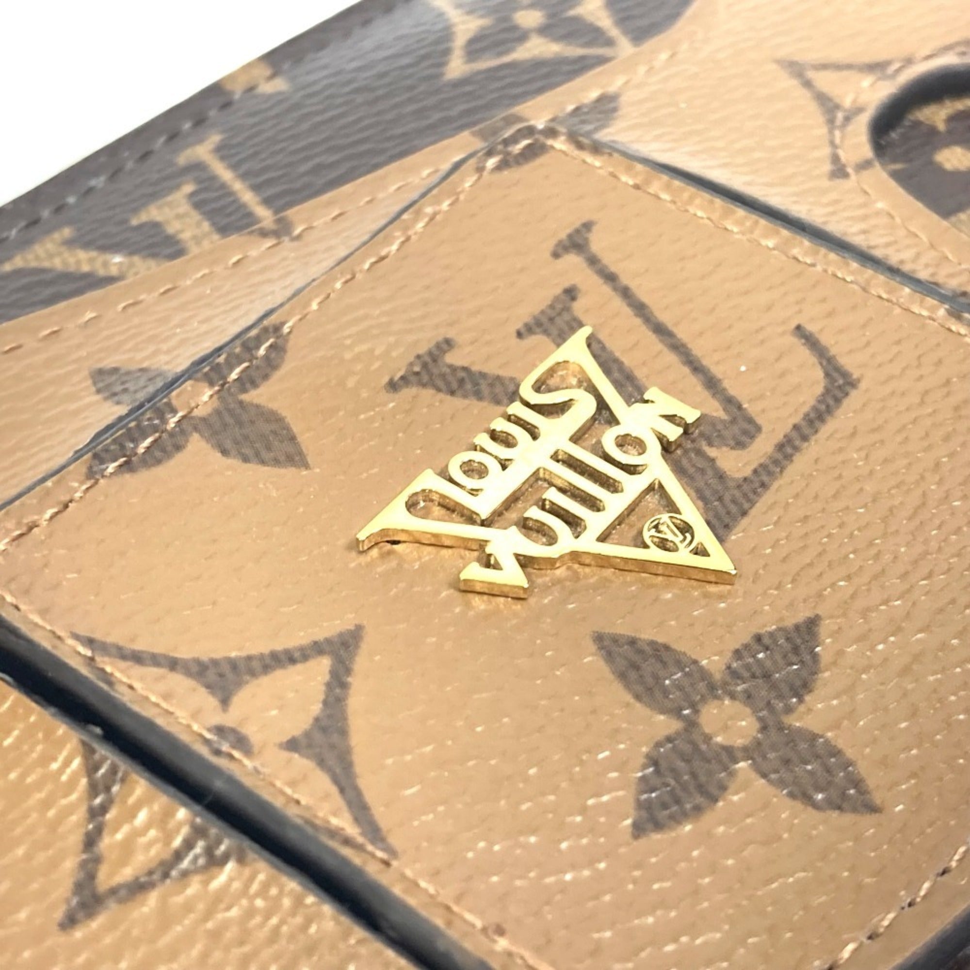 Louis Vuitton Monogram Brown Monogram Monogram Reverse Monogram Monogram Reverse Long Wallet (Bi-Fold) (Pre-Owned)