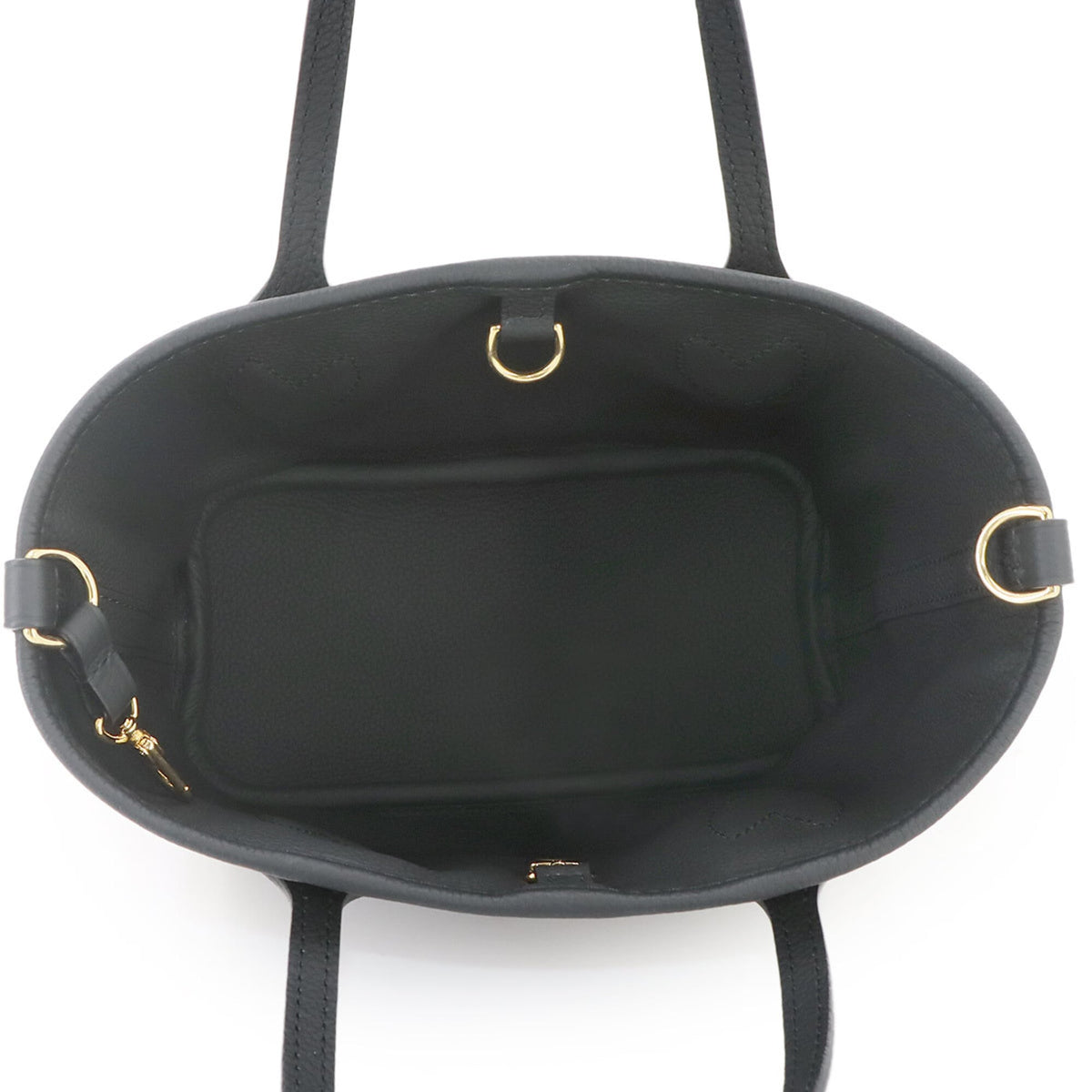 Louis Vuitton Monogram Noir Monogram Canvas Leather Handbag Pouch (Pre-Owned)