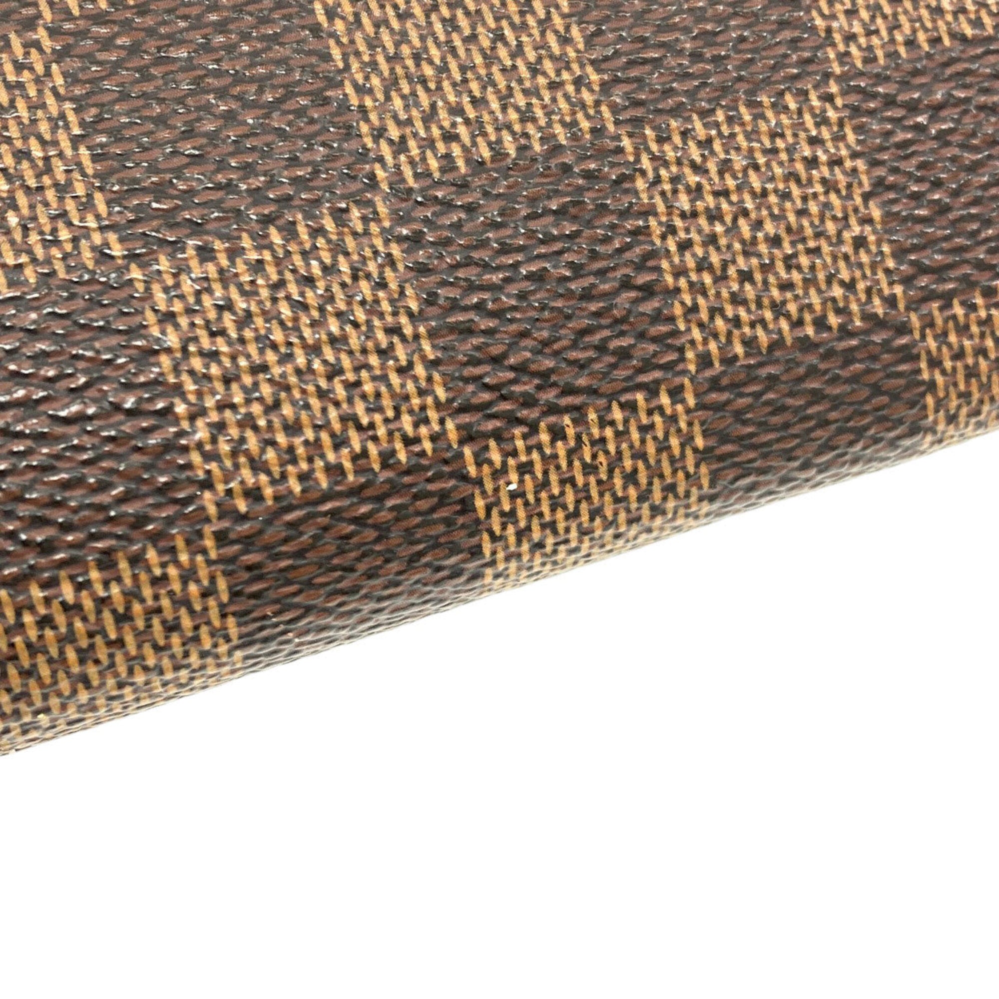 Louis Vuitton Damier Damier Canvas Ebene Damier Canvas Handbag (Pre-Owned)