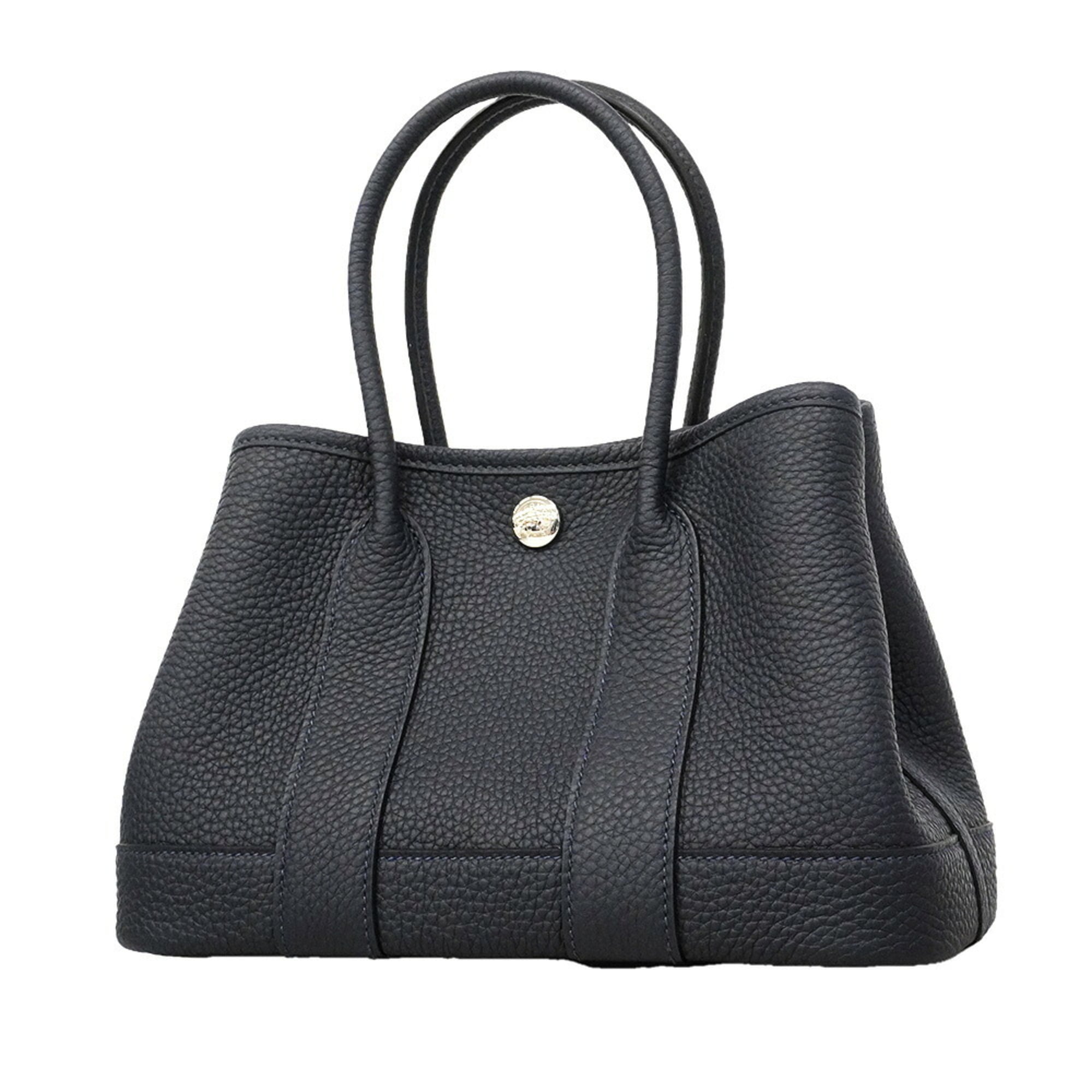 Hermes Blue Nuit Togo Leather Tote Bag (Pre-Owned)