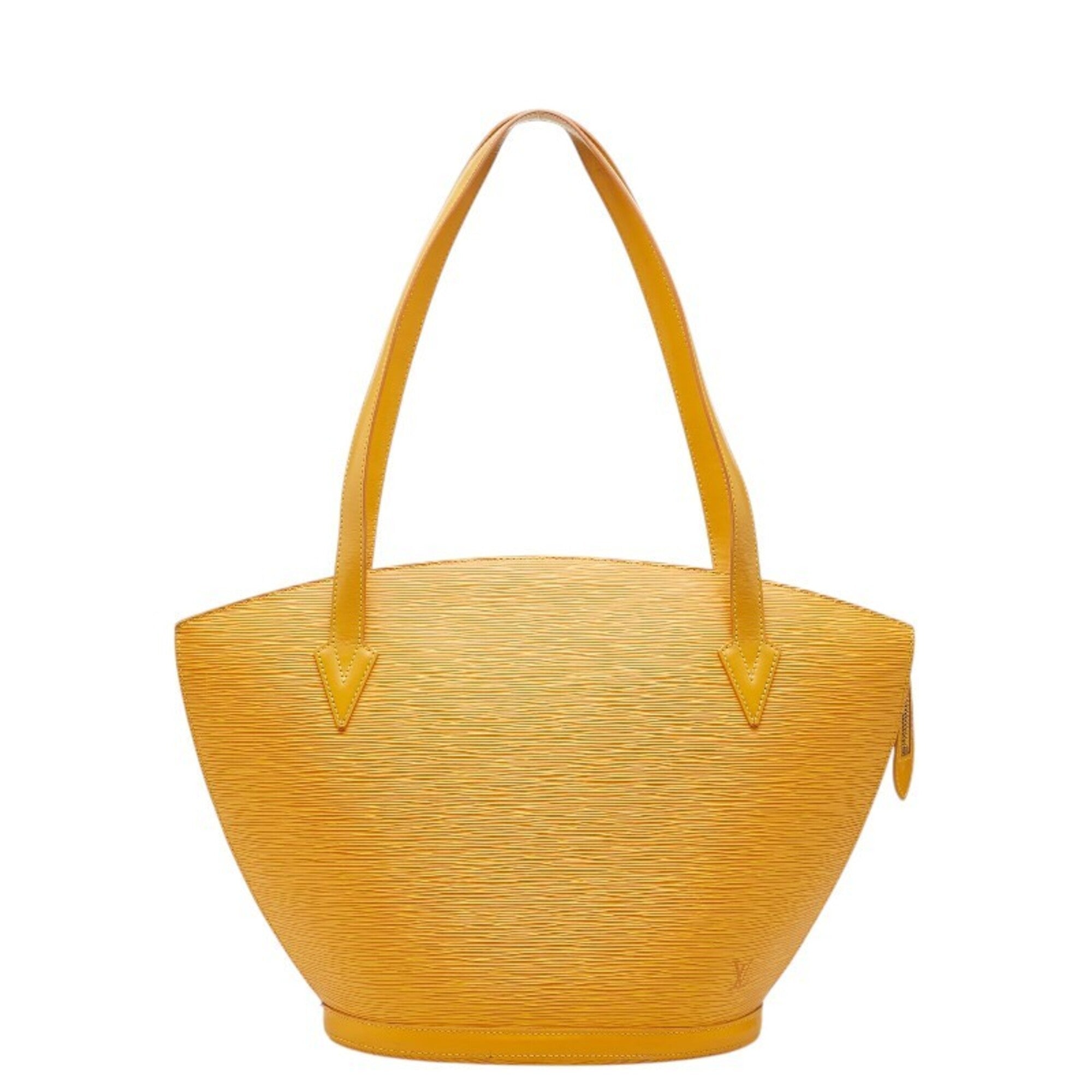 Louis Vuitton Epi Yellow Leather Shoulder Bag Tote Bag (Pre-Owned)