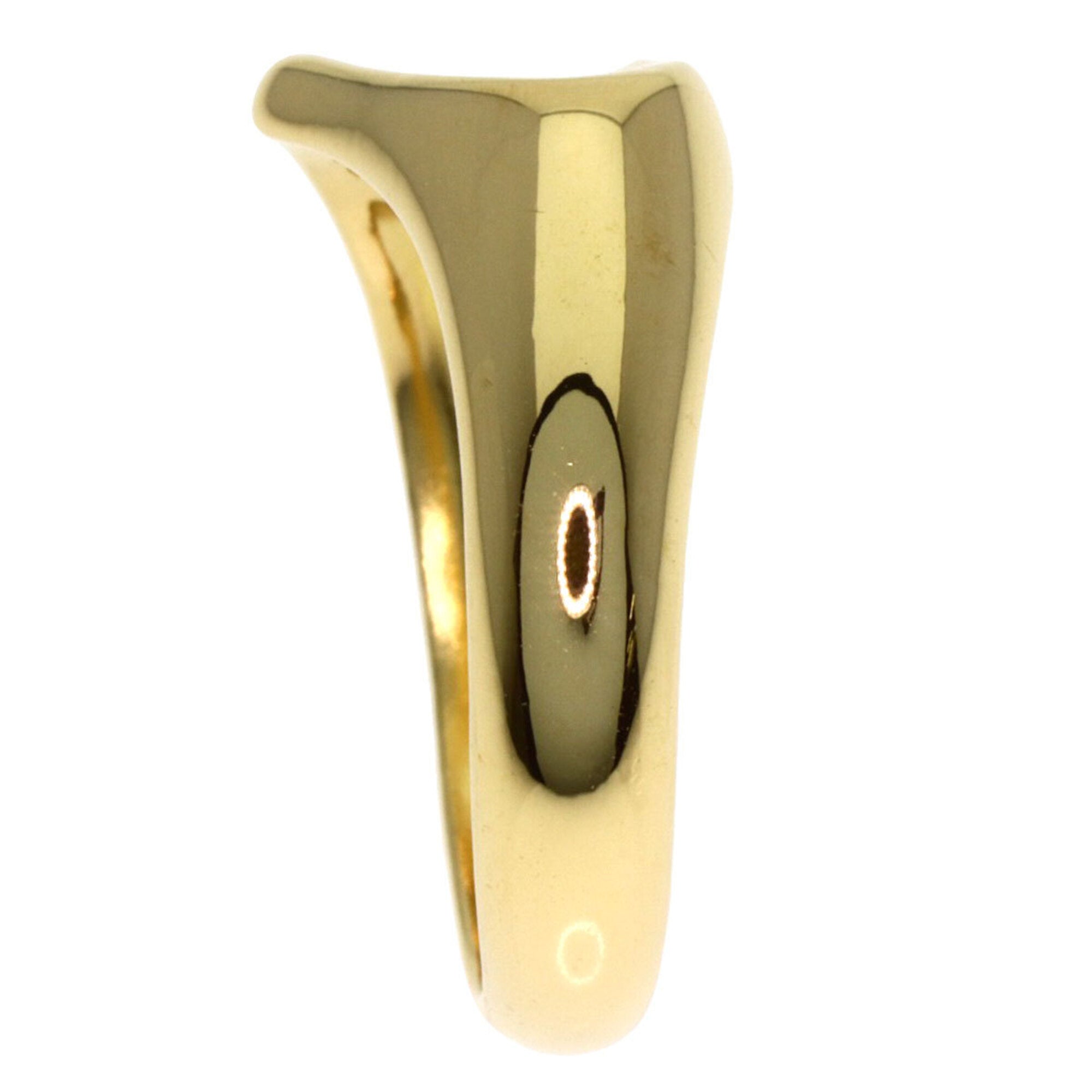 Tiffany Open Heart Yellow Gold (18K) Band Ring (Pre-Owned)
