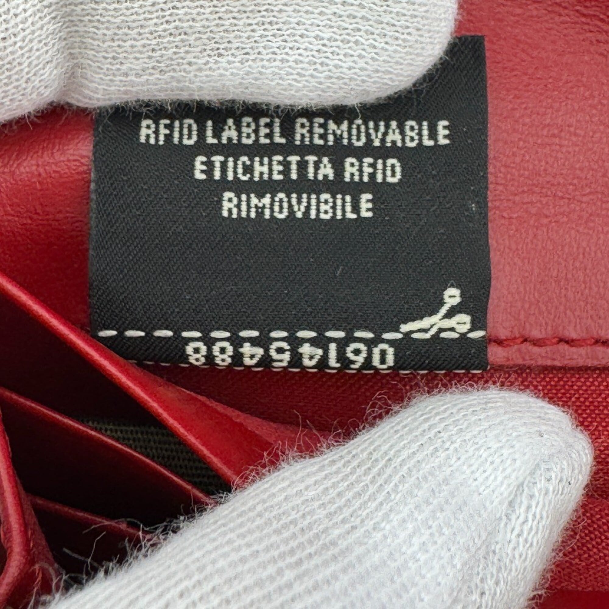 Fendi Red Color Leather (Pre-Owned)