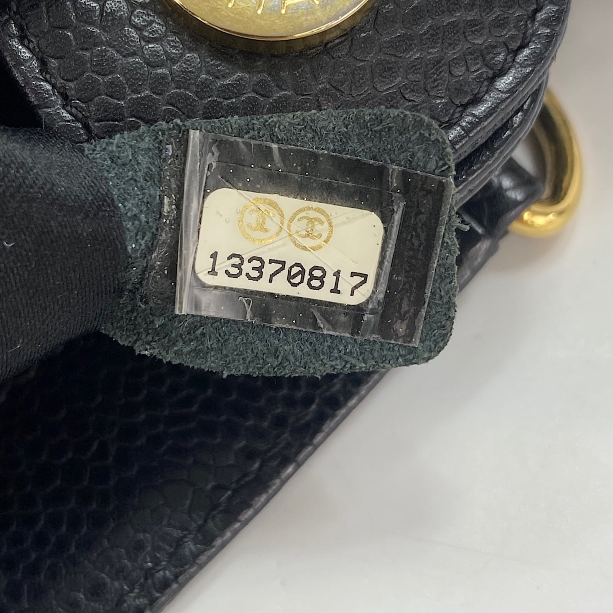 Chanel Matelasse Black Handbag (Pre-Owned)