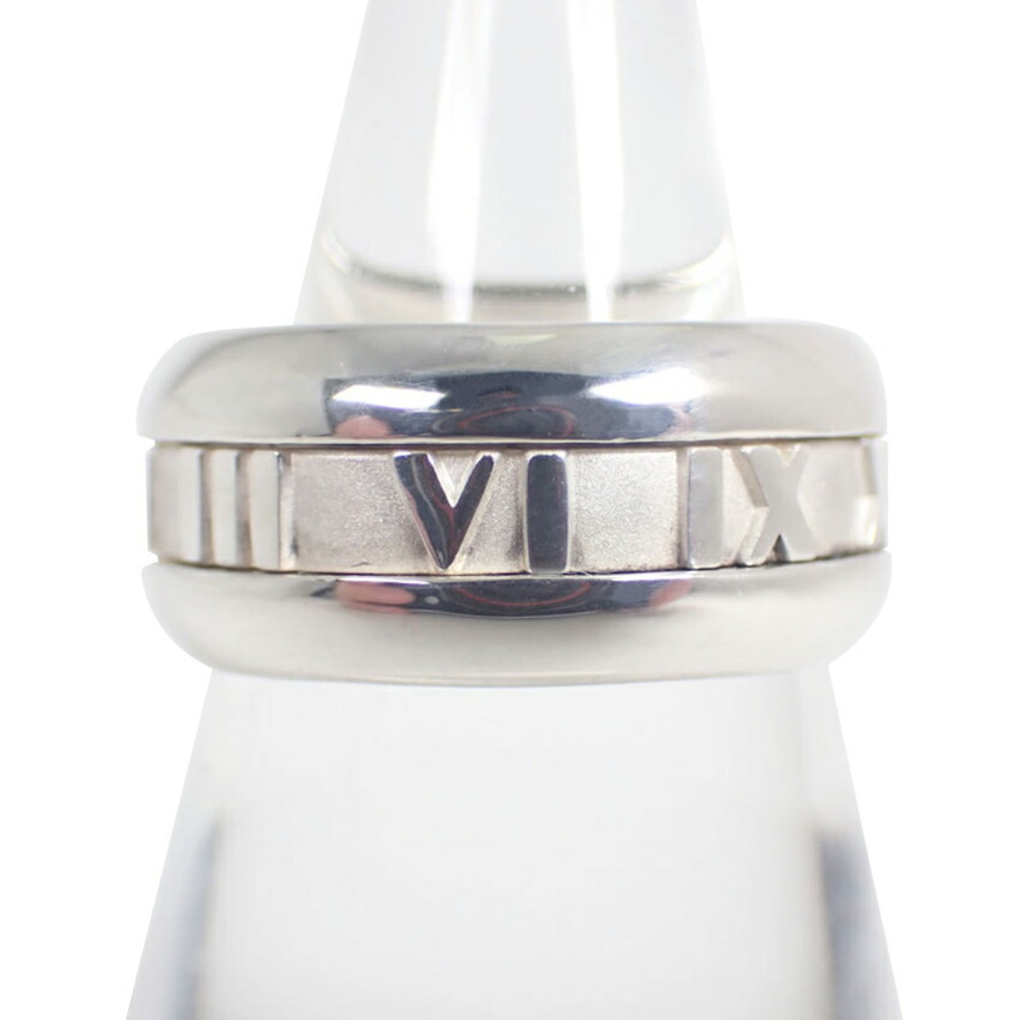 Tiffany Silver Sterling Silver 925 Band Ring (Pre-Owned)