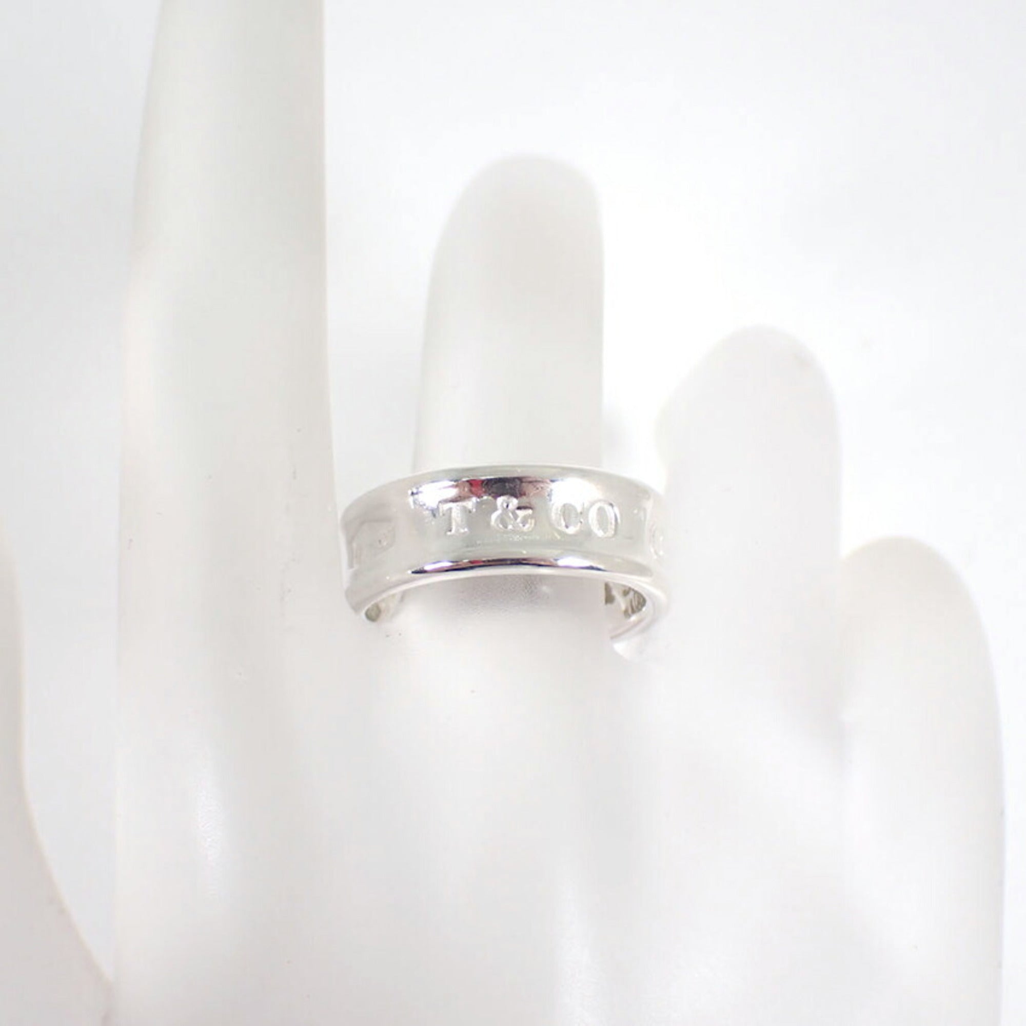 Tiffany Sterling Silver 925 Band Ring (Pre-Owned)